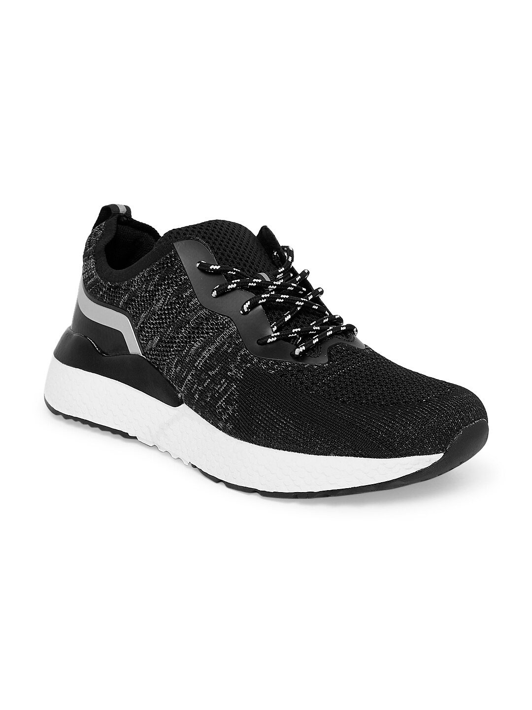 

Ajile by Pantaloons Men Black Textile Walking Non-Marking Shoes