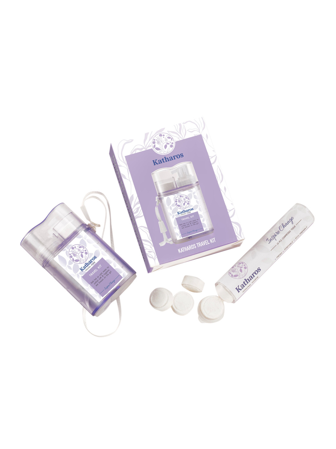 

Katharos Lavender Travel Kit