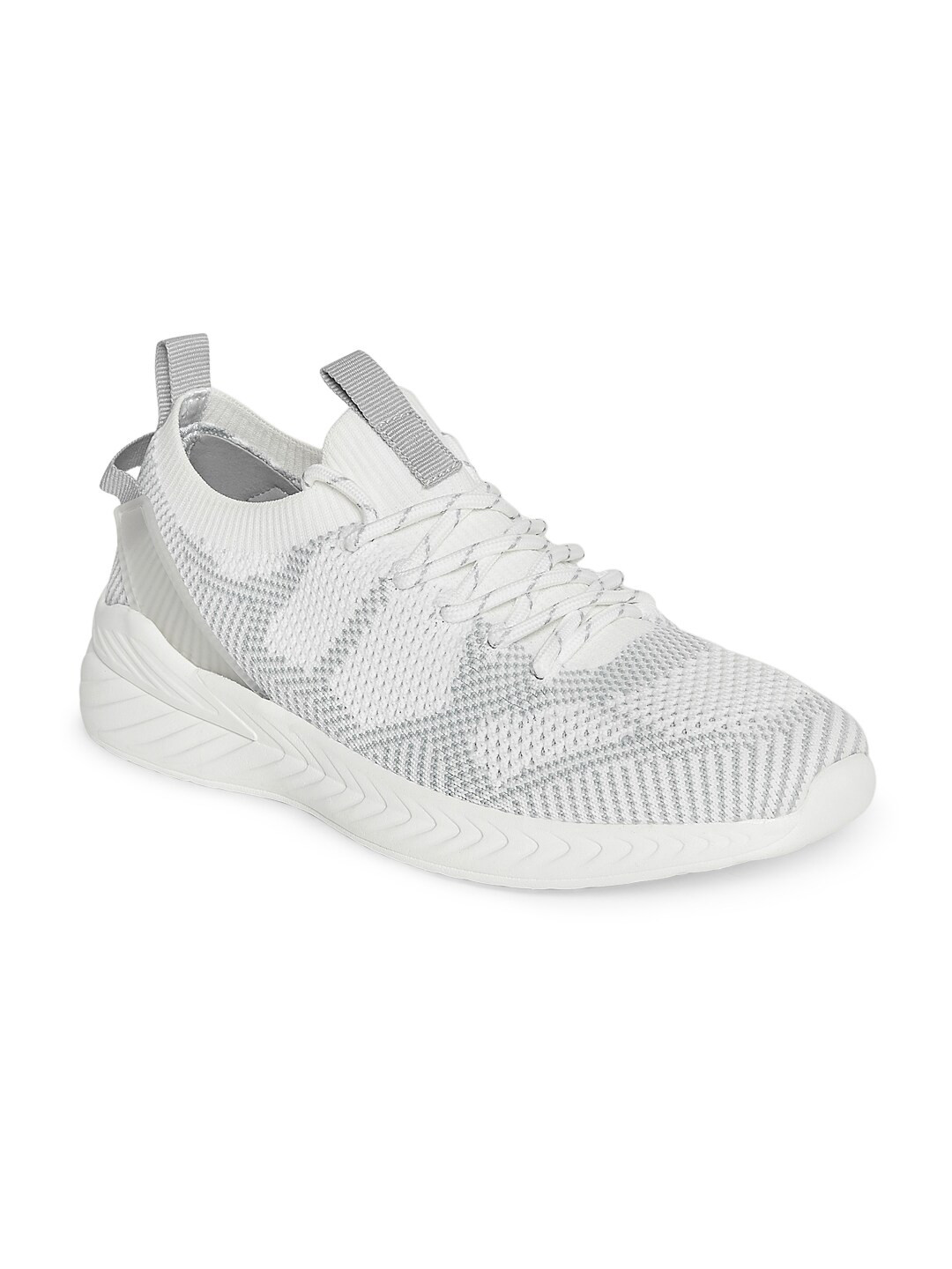 

Ajile by Pantaloons Men Grey Textile Walking Non-Marking Shoes