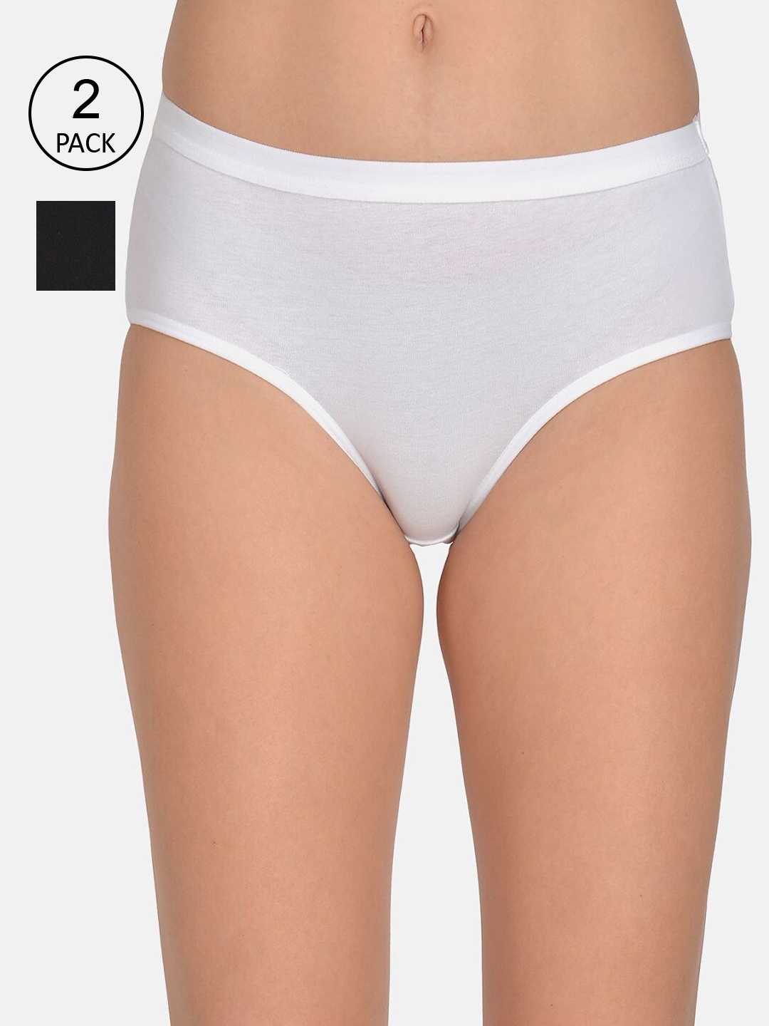 

mod & shy Women Pack Of 2 Assorted Hipster Briefs MU157158