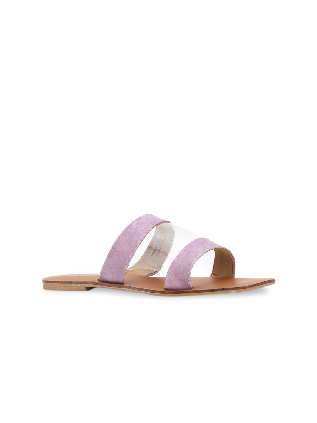 FOREVER 21 Women Purple Open Toe Flats