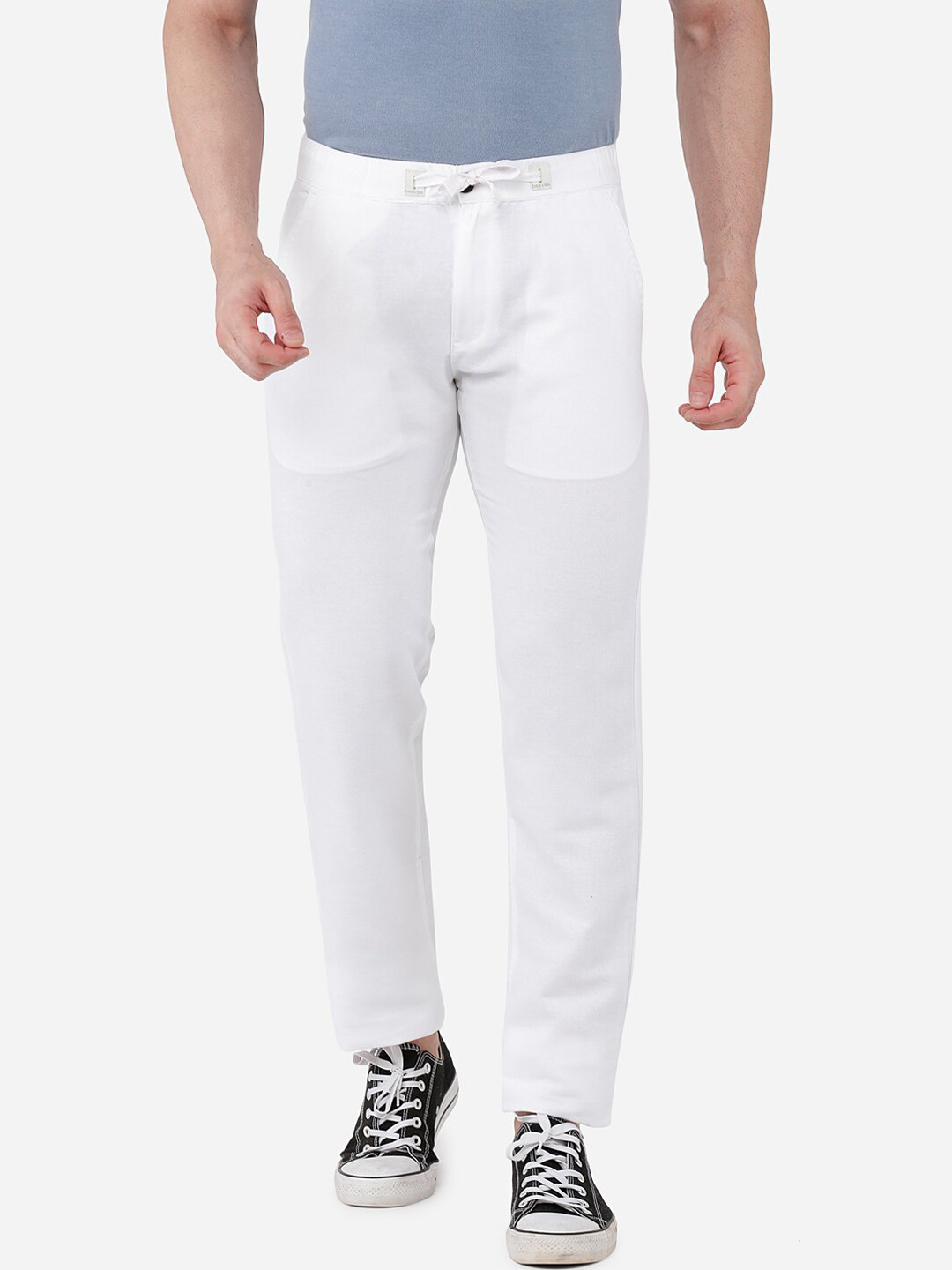 

beevee Men White Track Pants