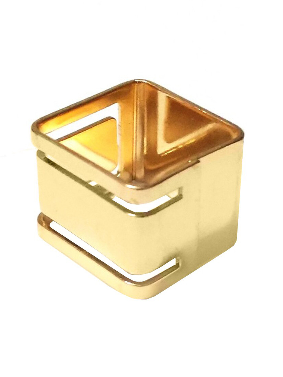 

JOKER & WITCH Gold-Toned Geometric Statement Finger Ring