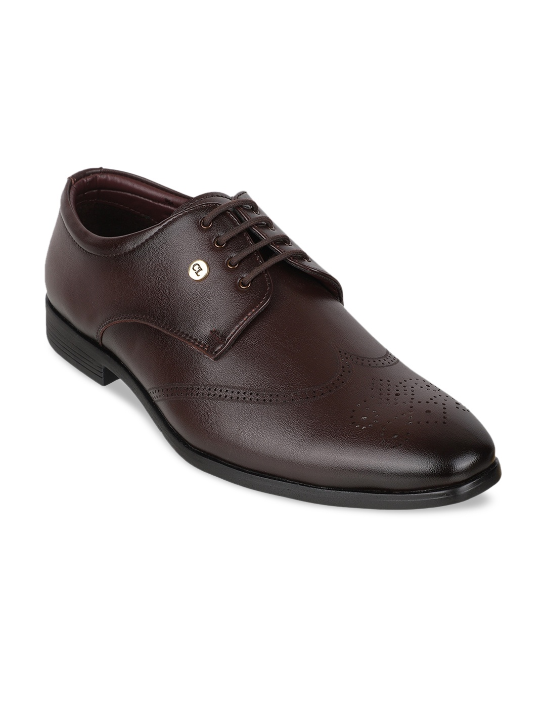 

Carlton London Men Brown Perforations Derbys