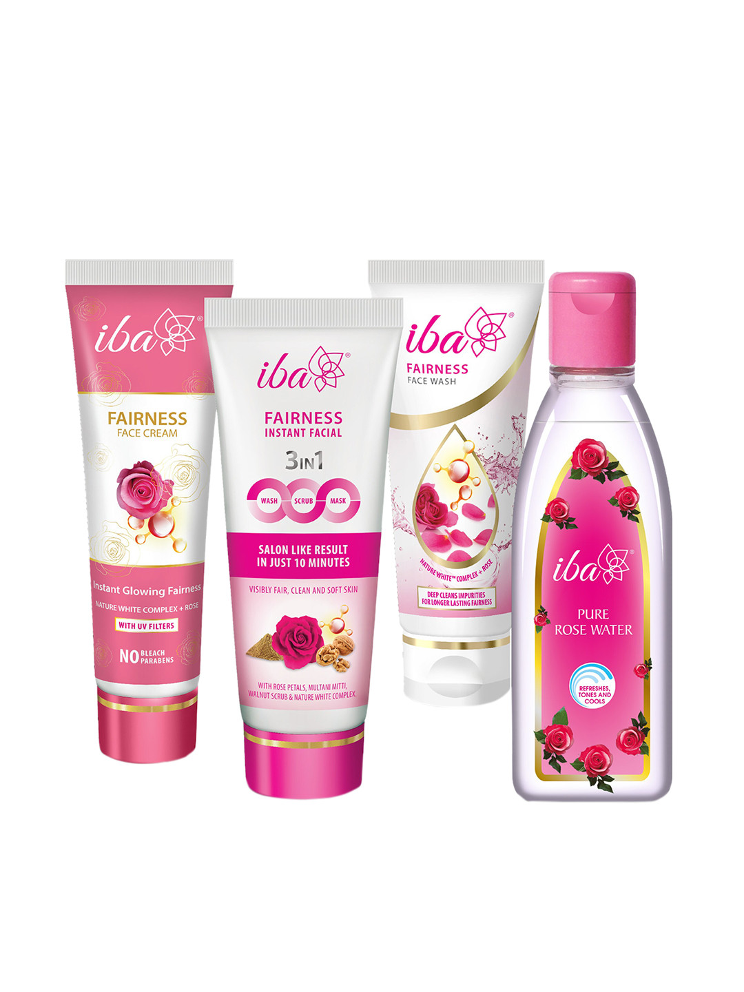 

Iba Summer Special Rose Combo, White