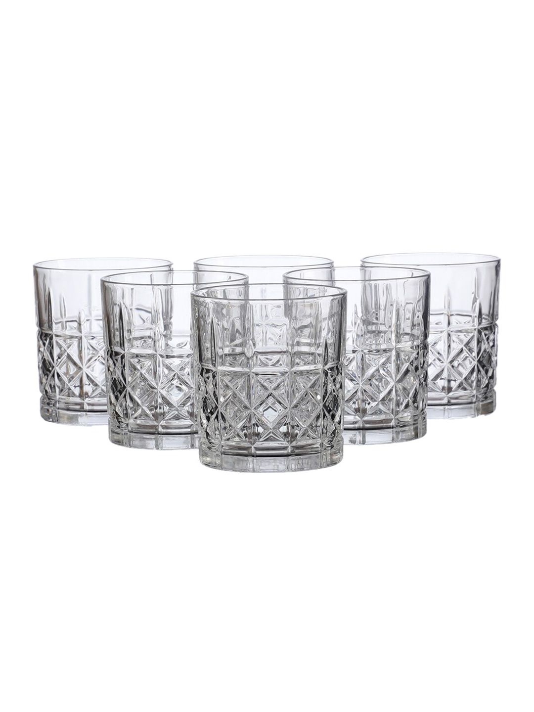 

ceradeco Set Of 6 Transparent Ceradeco Valencia Whisky Glass
