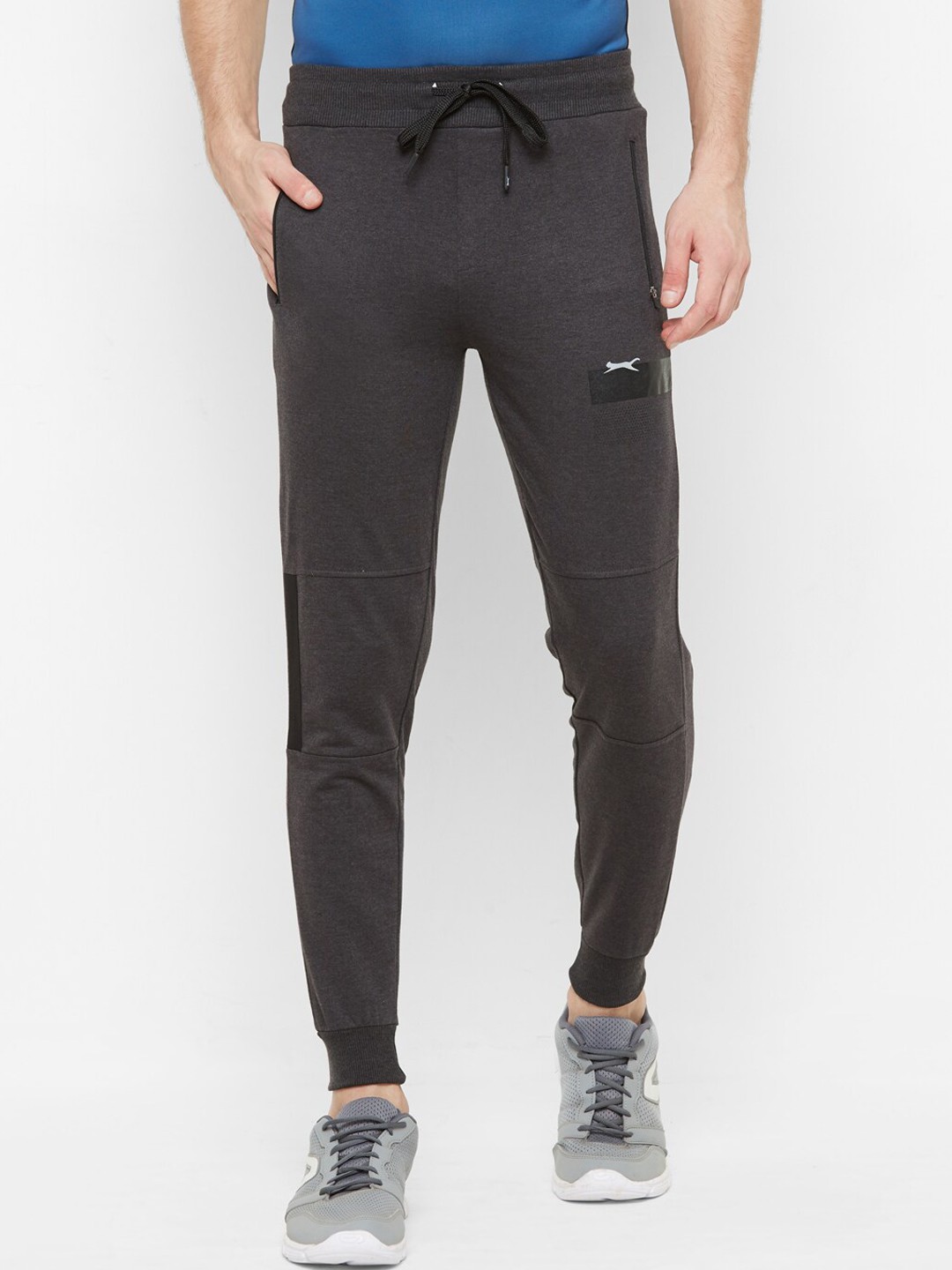

Black Panther Men Grey Acti-Fit Slim-Fit Joggers