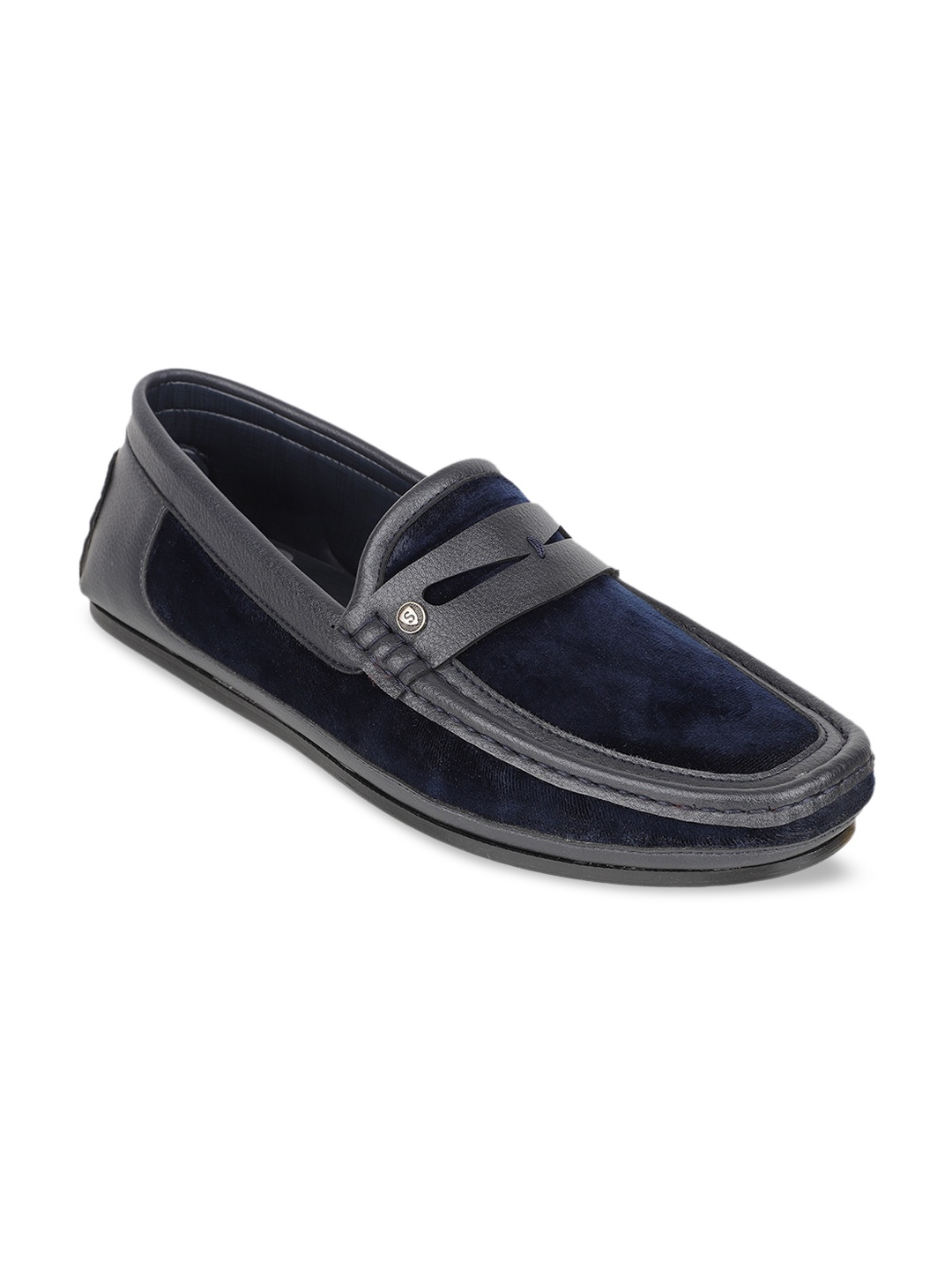 

Carlton London Men Navy Blue Loafers