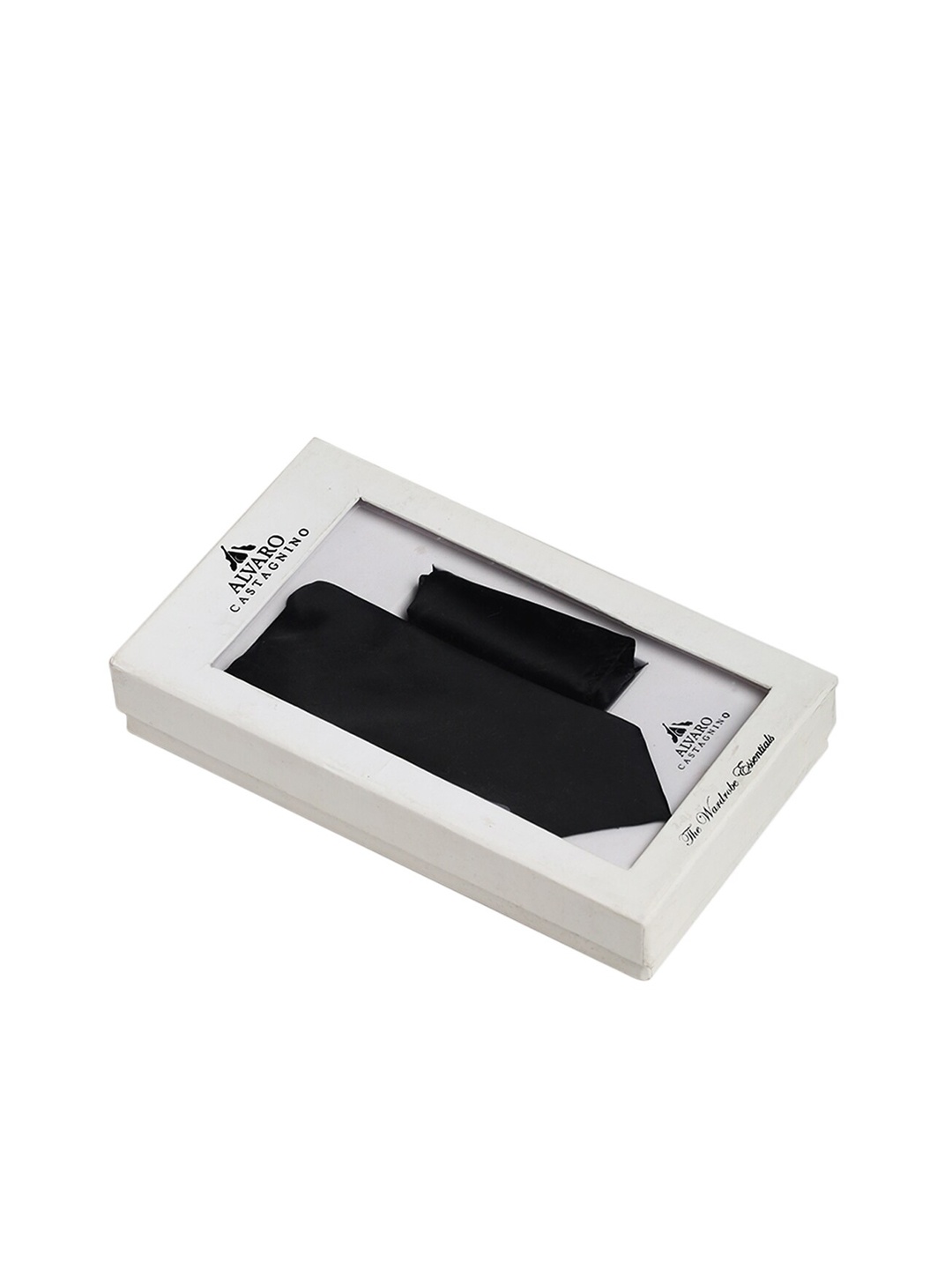 

Alvaro Castagnino Men Black Solid Accessory Gift Set