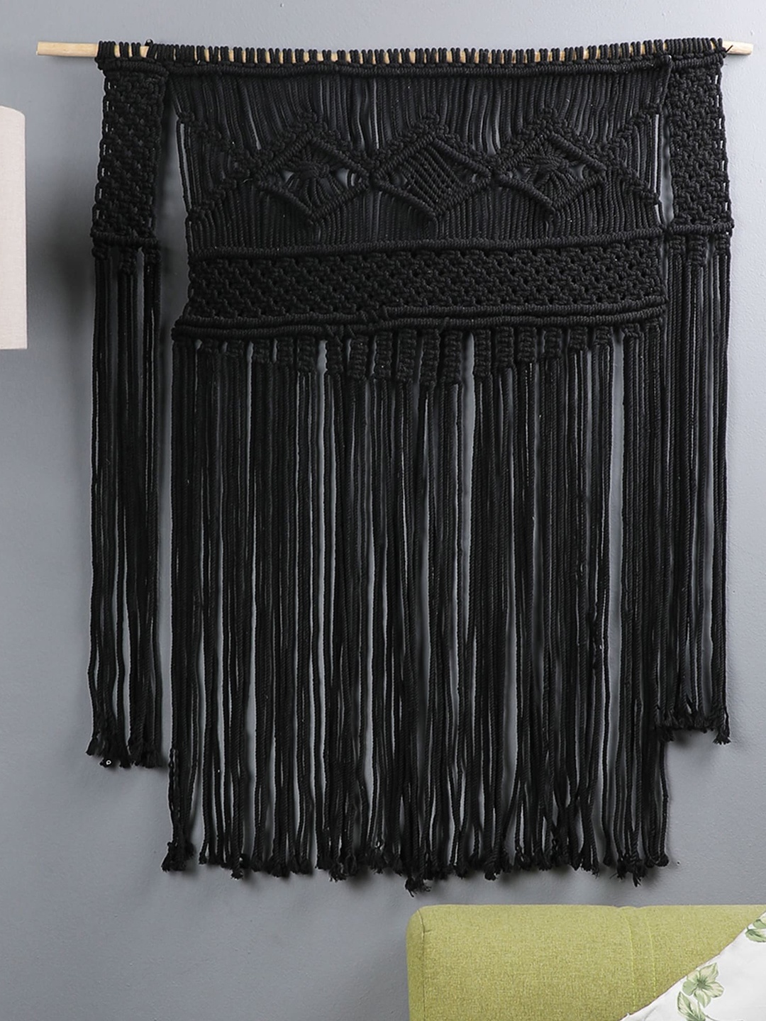 

The Decor Mart Black Handcrafted Classic Wall Hanging
