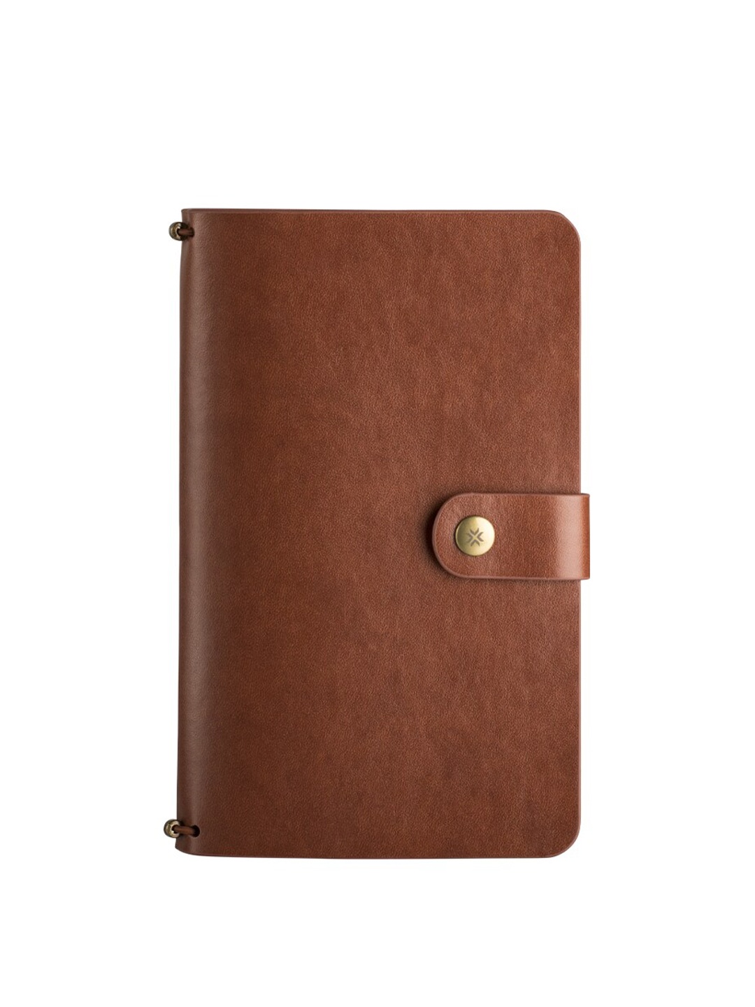 Pennline Brown Solid Journal Notebook