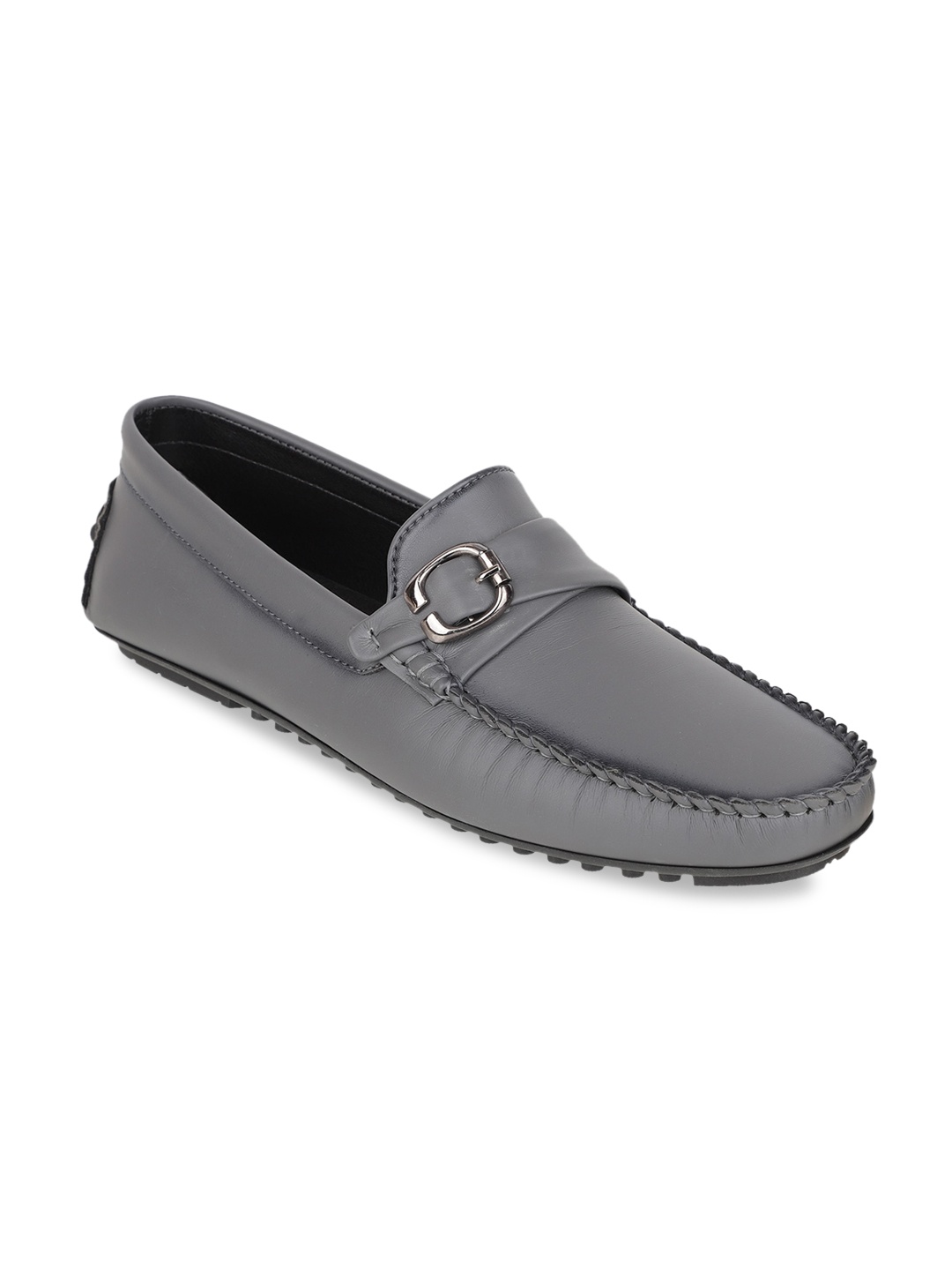 

Carlton London Men Grey Driving Shoes