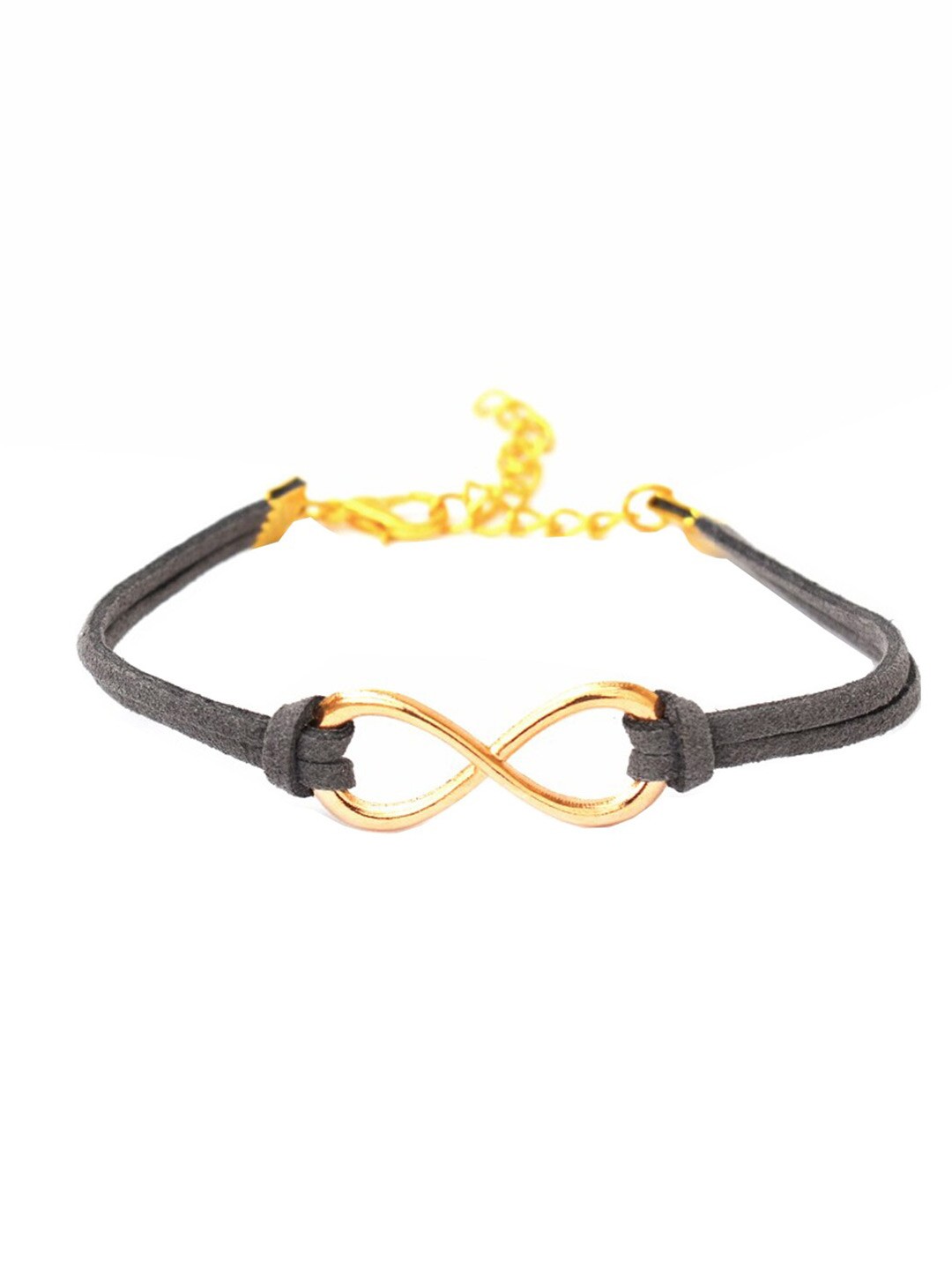

JOKER & WITCH Women Grey & Gold-Toned Cuff Bracelet