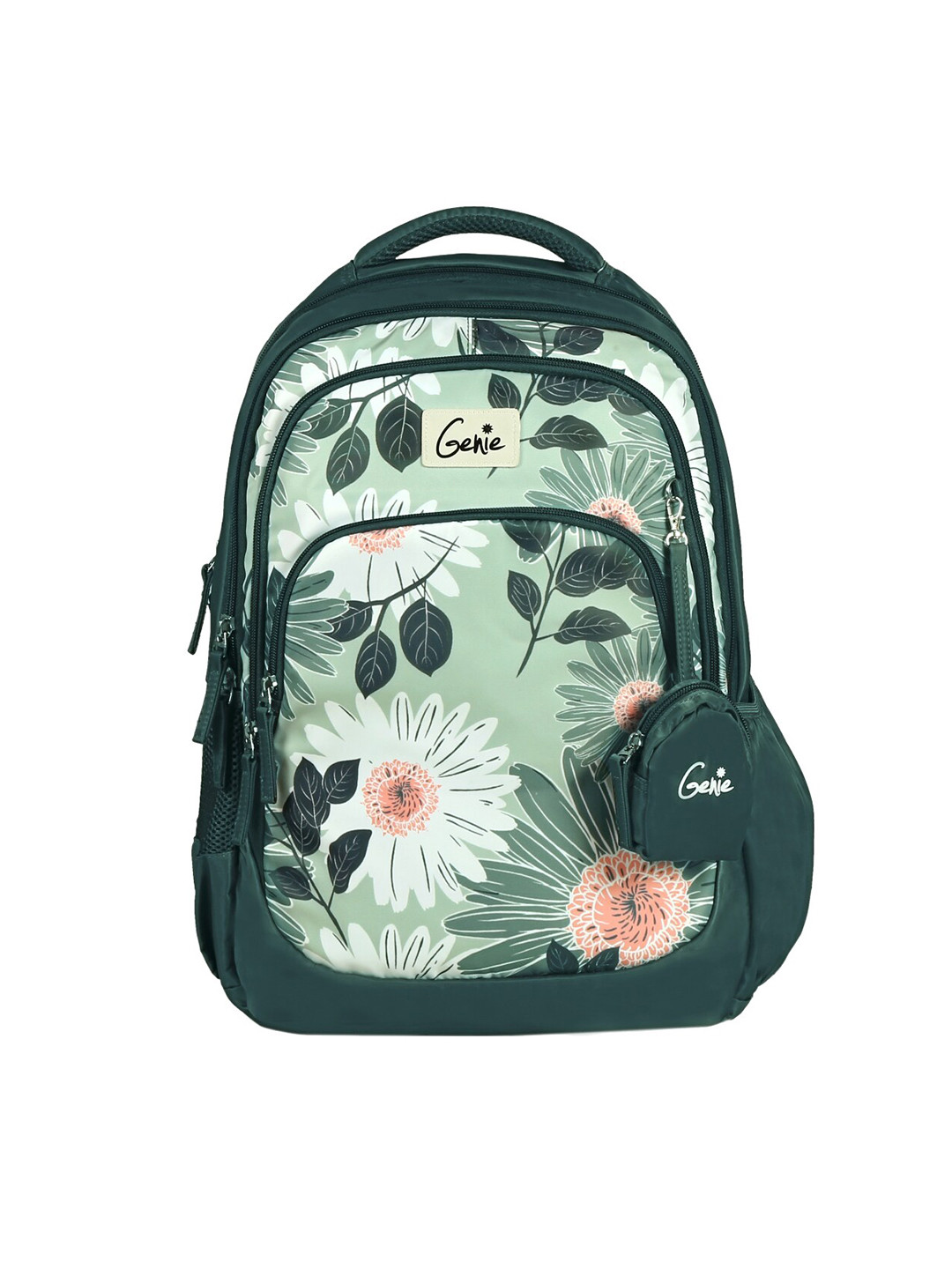 

Genie Unisex Graphic Print Large Backpack - 36 L, Green