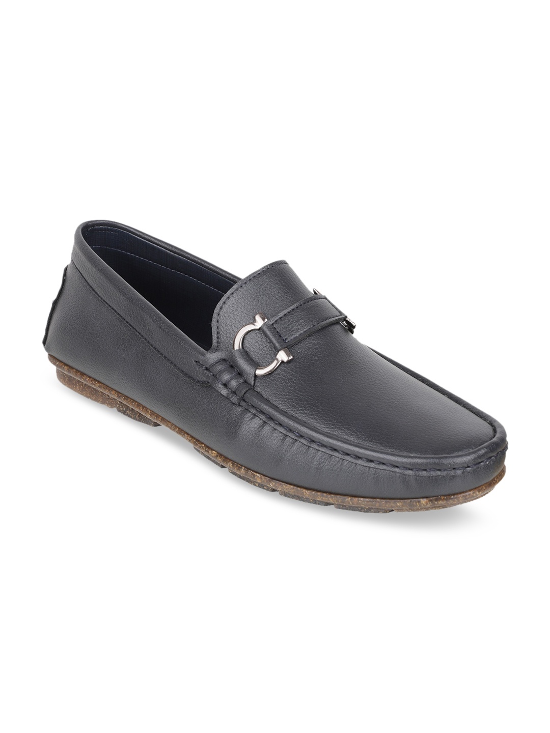 

Carlton London Men Navy Blue Loafers
