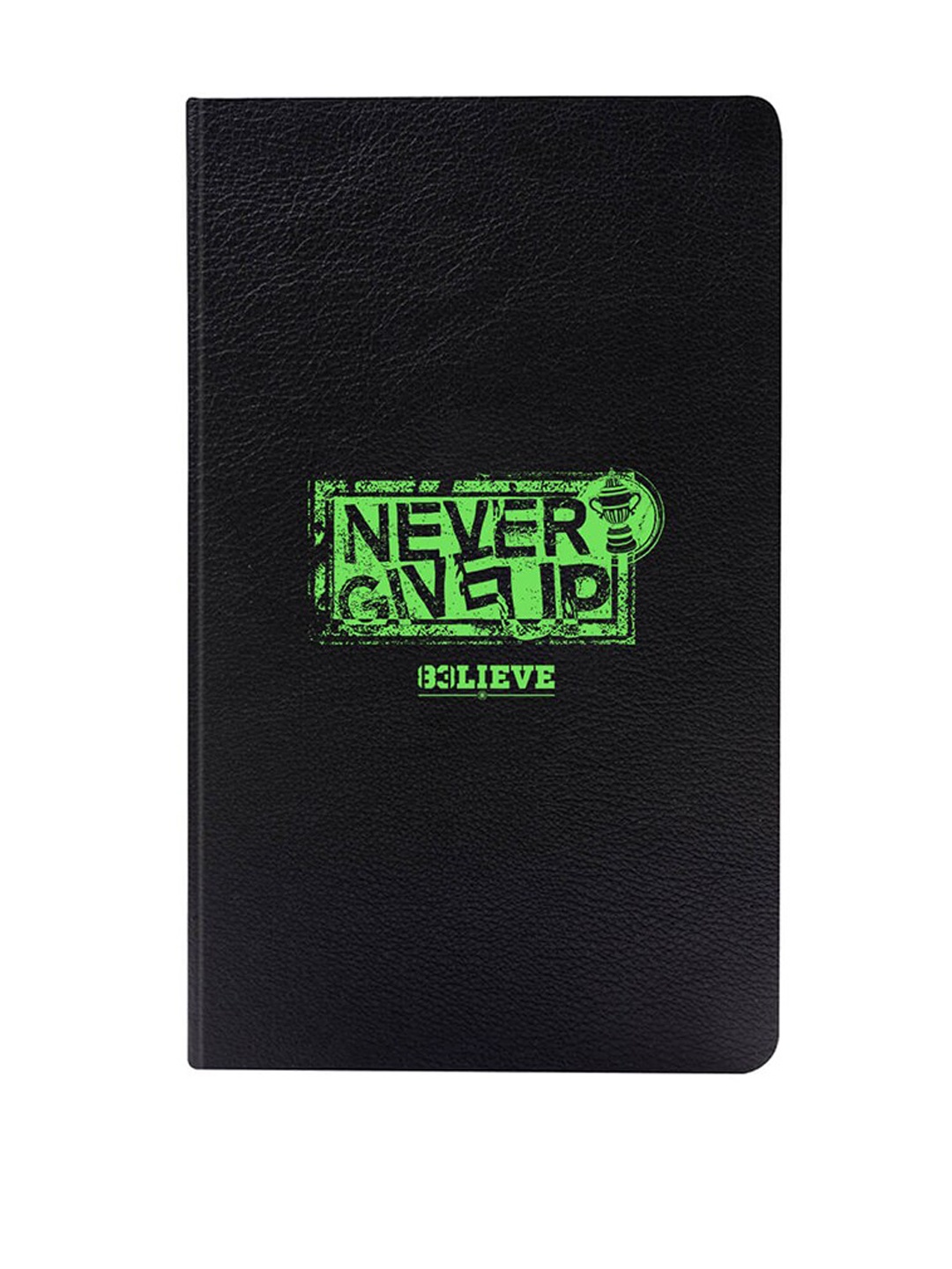

Pennline Adult Black & Orange Graphic Printed 83 Alpha Notebook