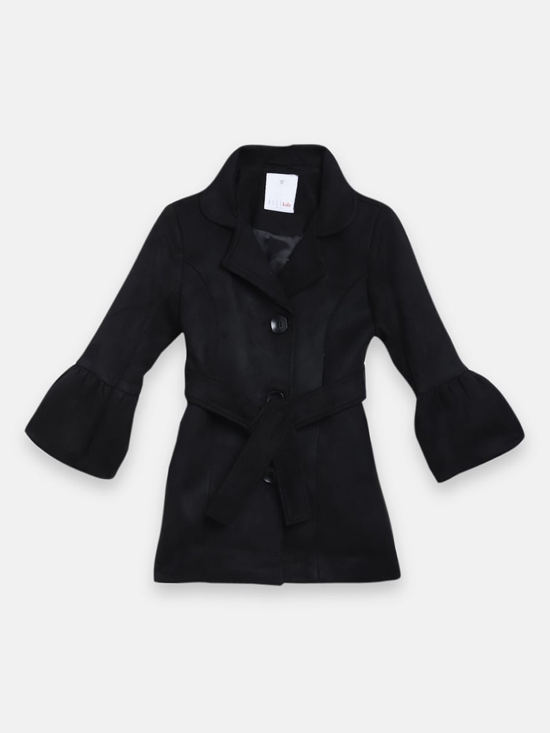 

ELLE Girls Black Longline Tailored Jacket