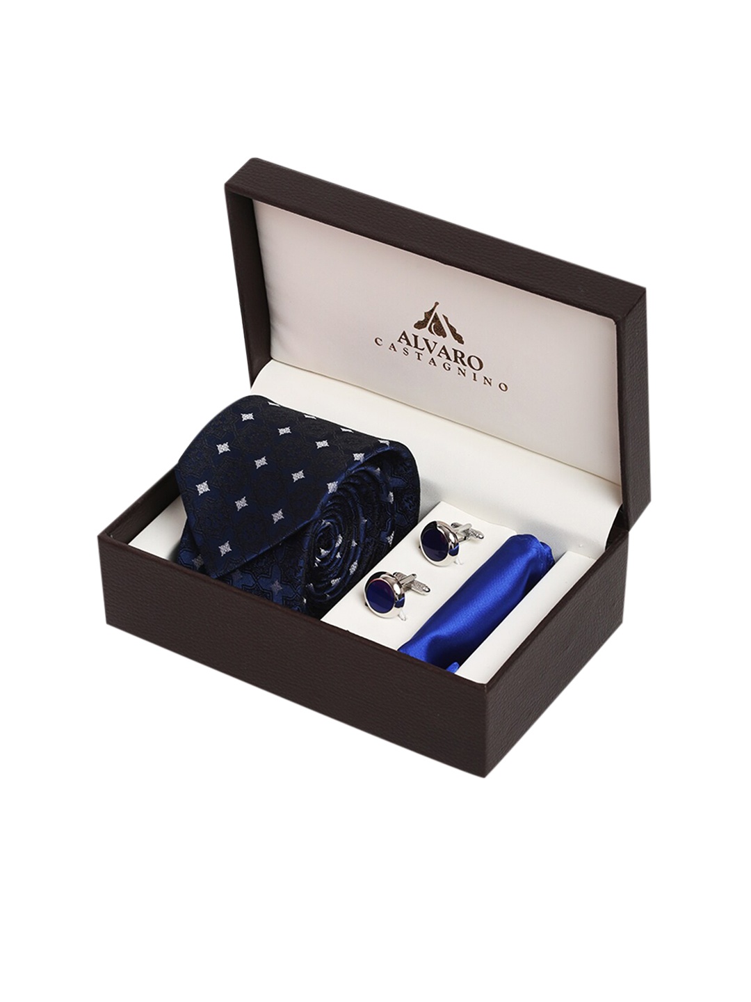 

Alvaro Castagnino Men Blue Accessory Gift Set