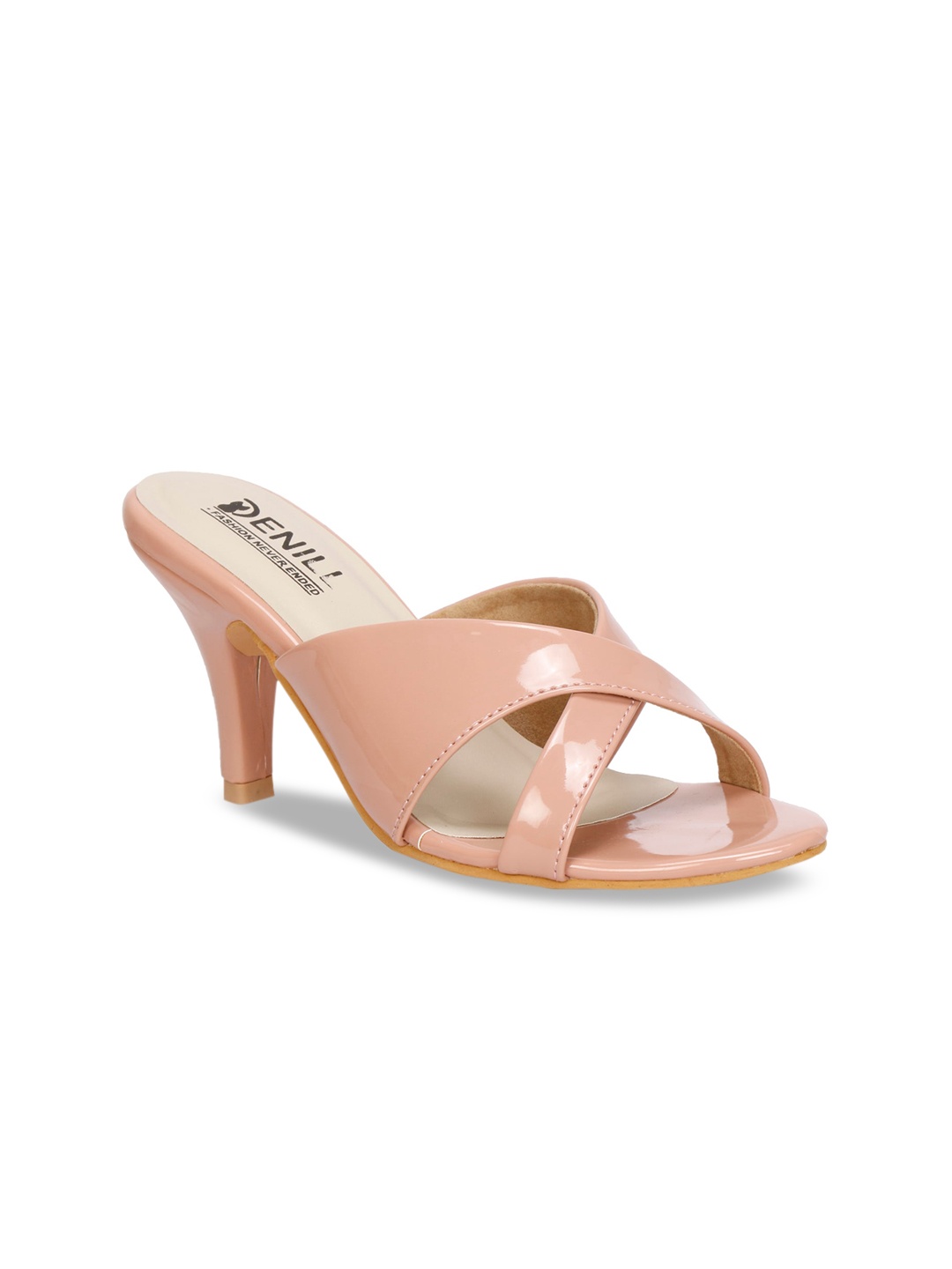 

Denill Pink Block Sandals