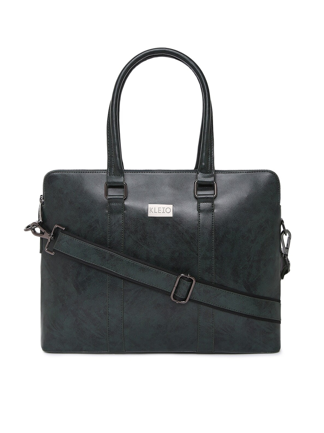 

KLEIO Structured Laptop Handheld Bag, Green
