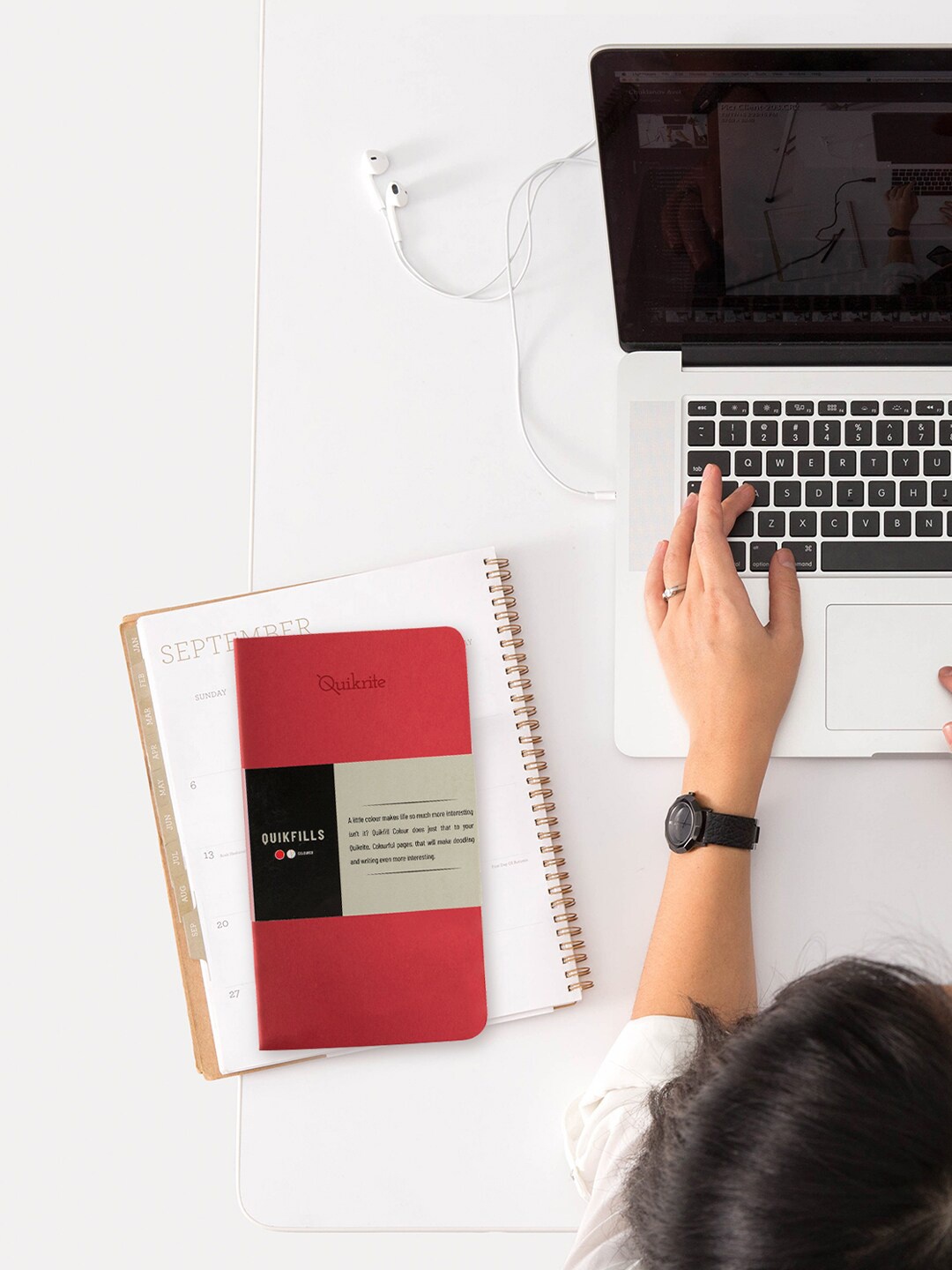 

Pennline Adult Pack of 2 Red & Black Printed Notebook