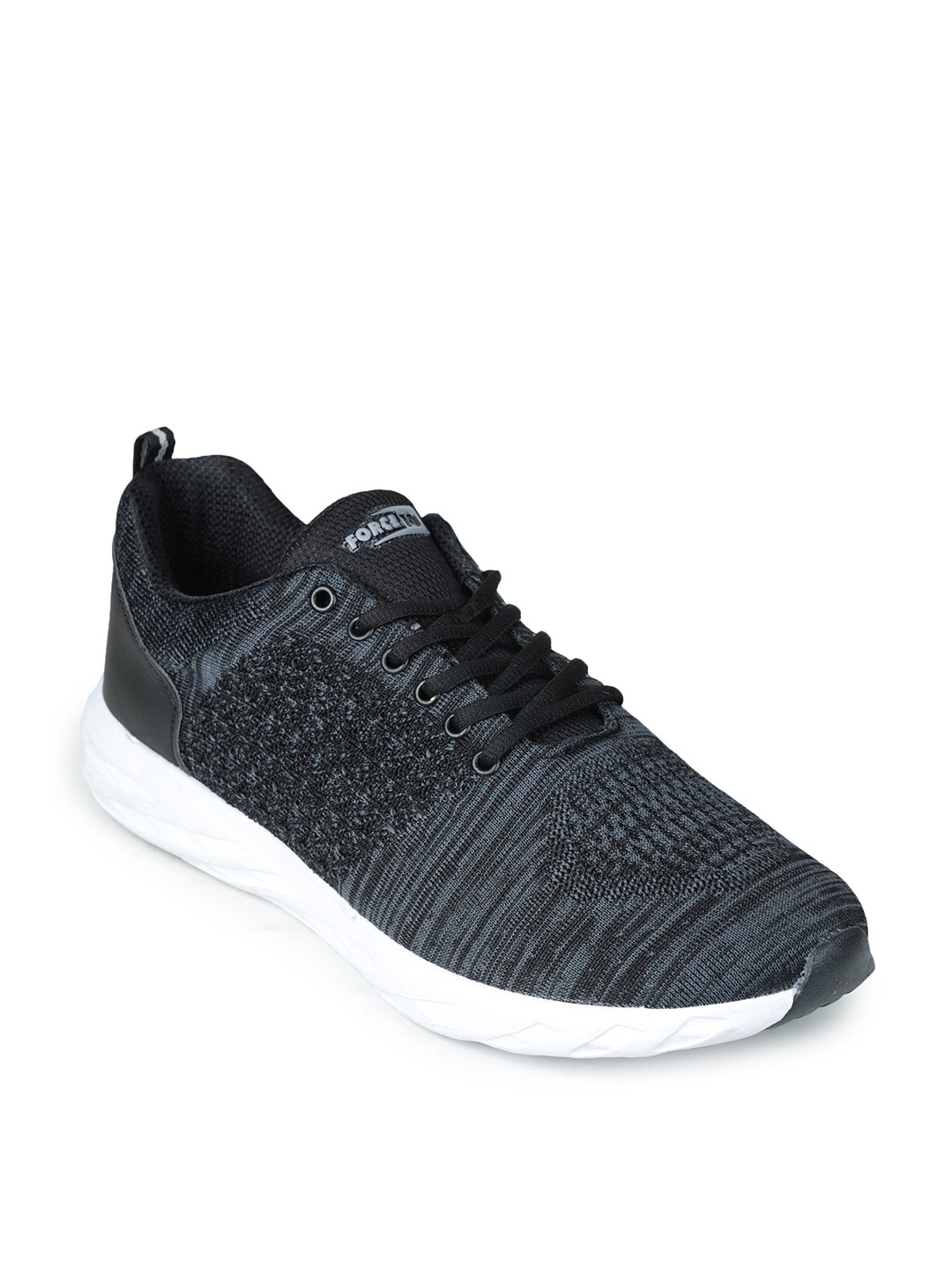 

Liberty Men Black Running Non-Marking Shoes