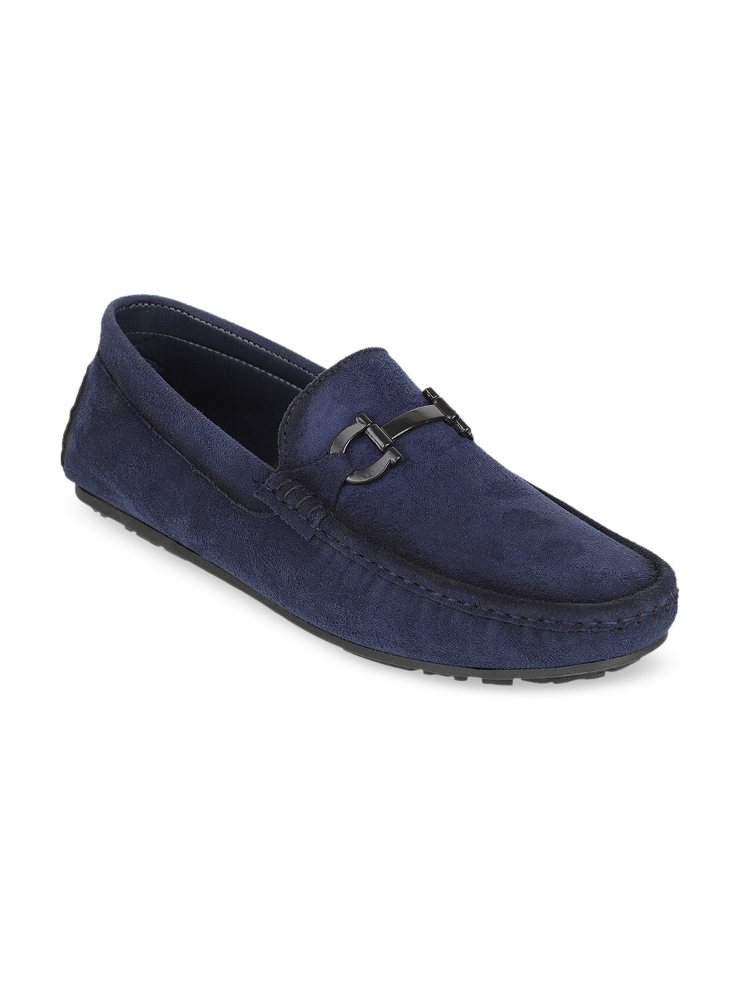

Carlton London Men Navy Blue Loafers
