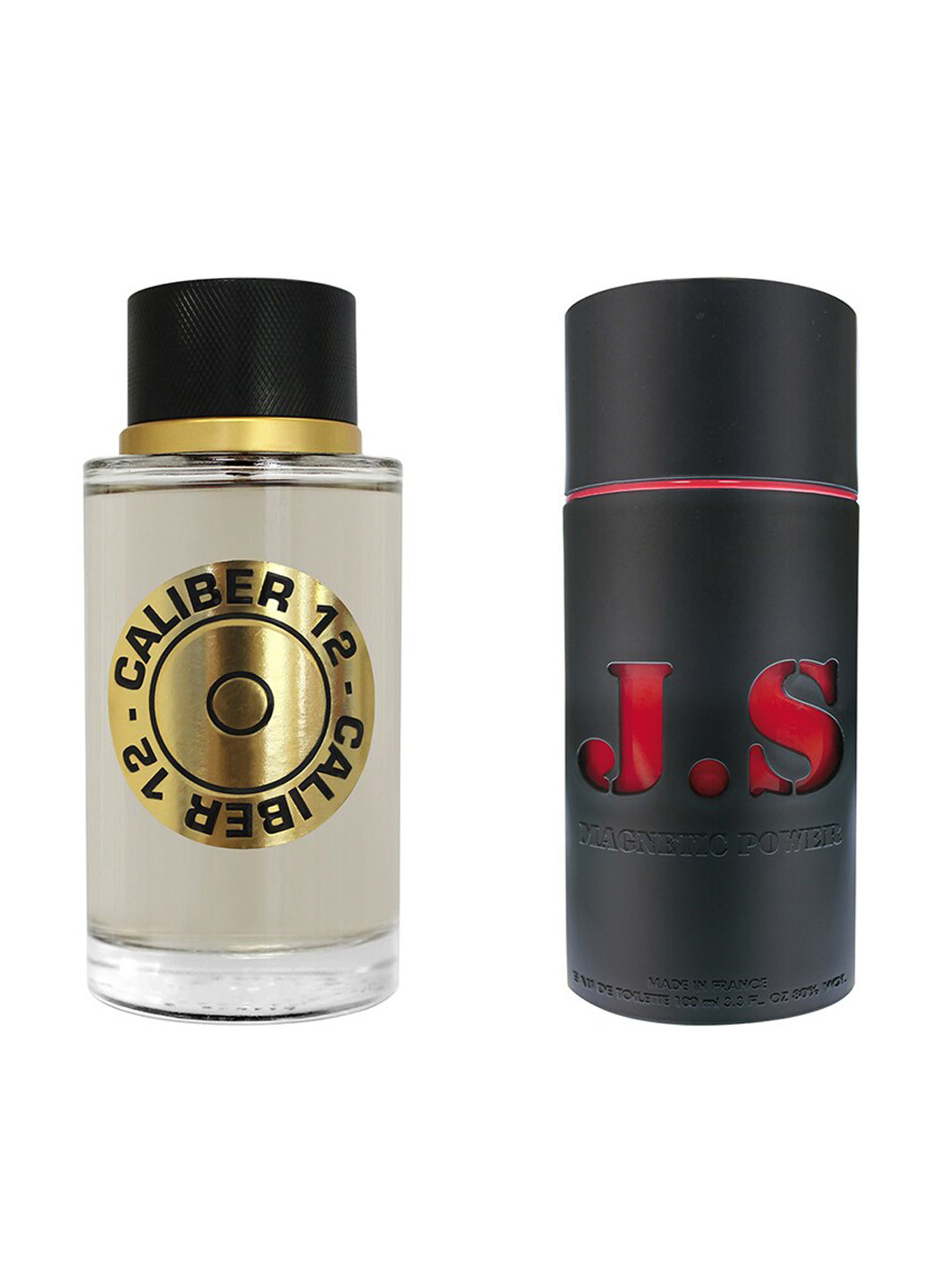 

Jeanne Arthes Set of 2 Caliber 12 + Js Magnetic Power Eau de Toilette, Transparent