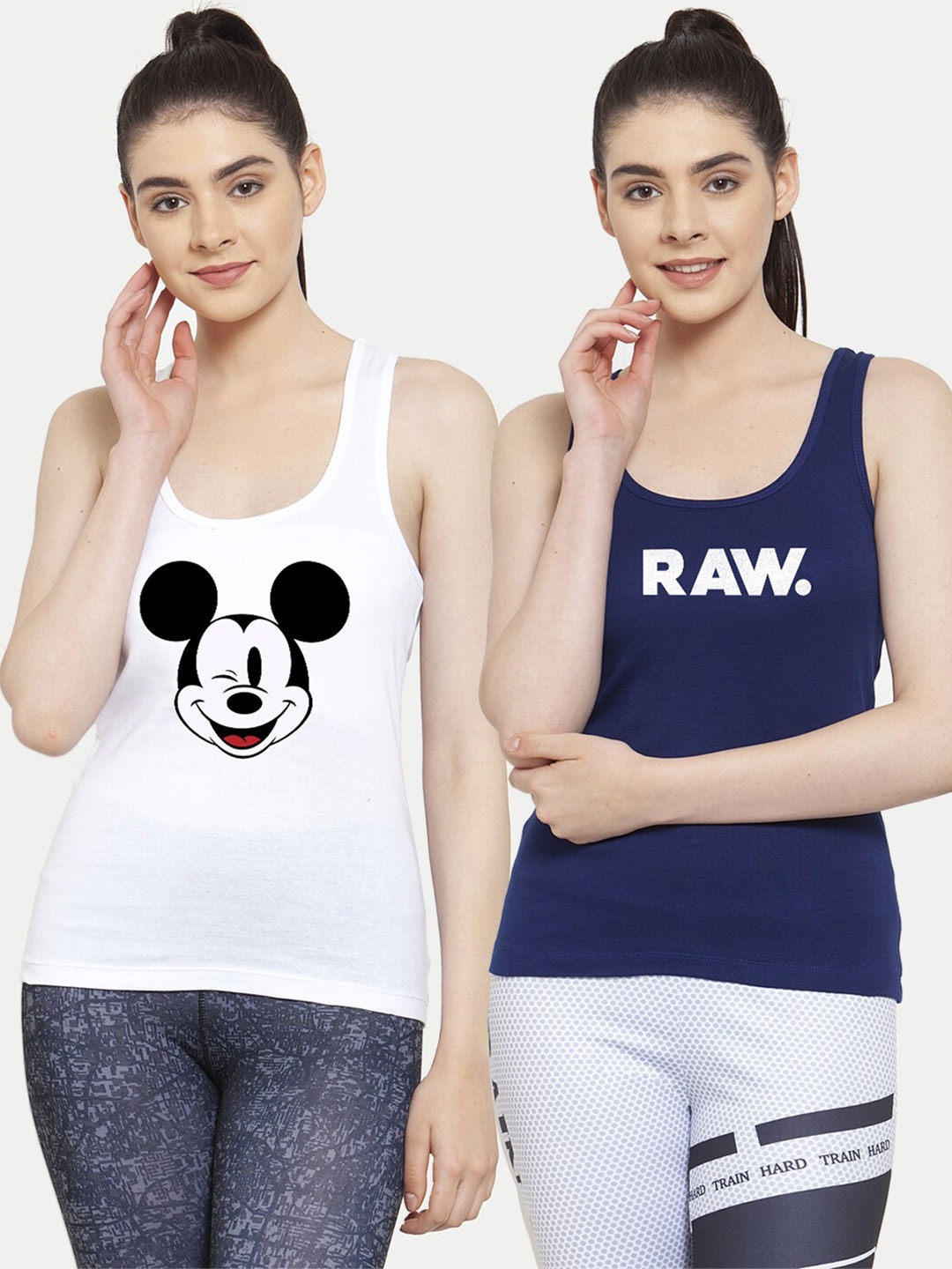

Friskers White Tank Top