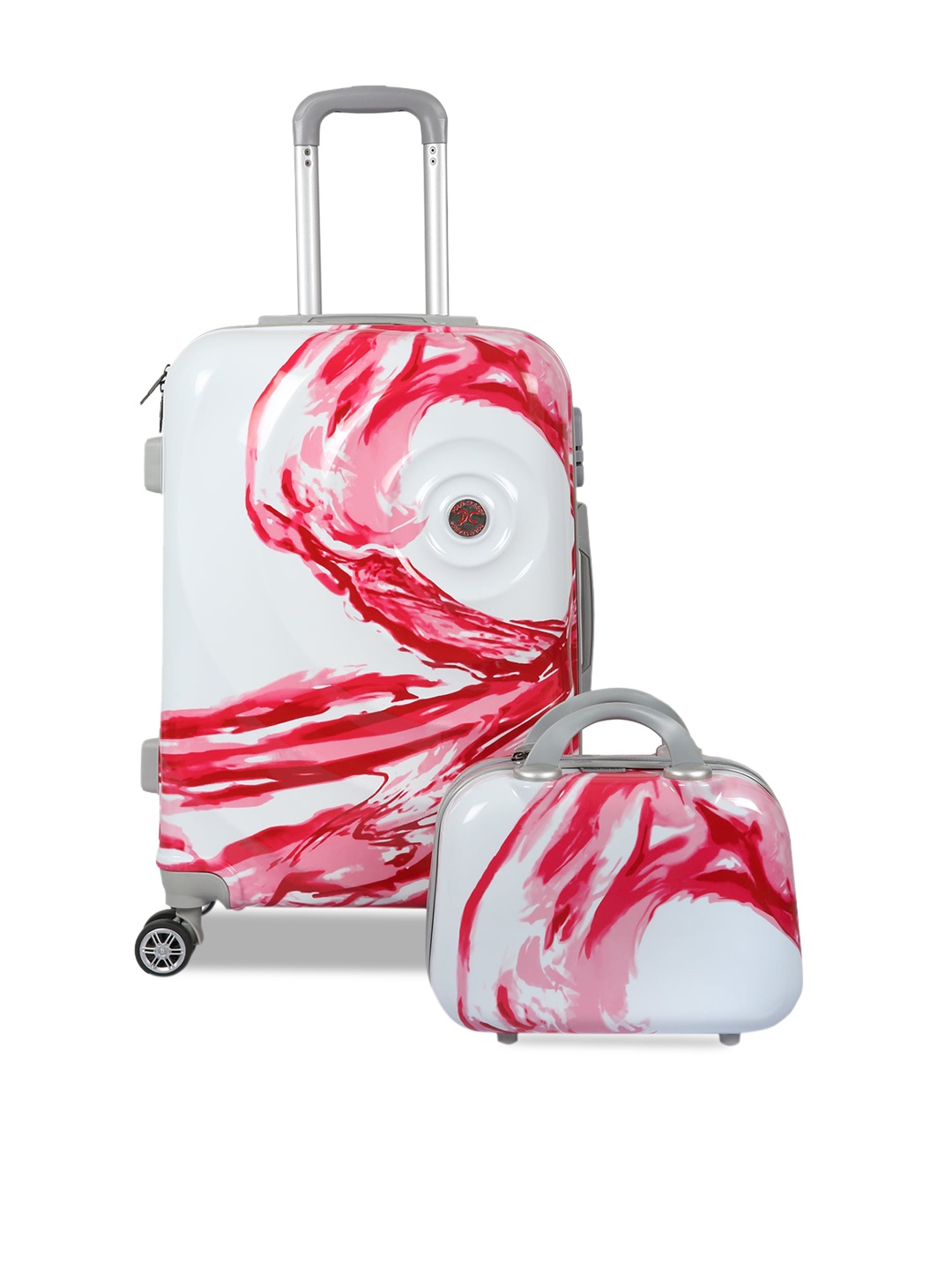 

Polo Class Unisex Red 20 inch Trolley Bag with 1pc Vanity Bag