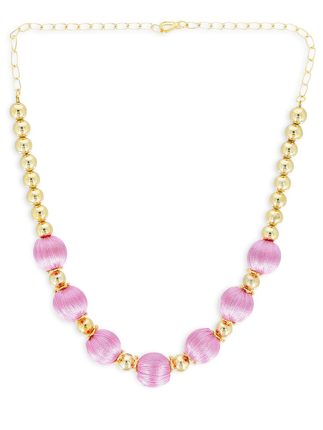 

AKSHARA Rose & Gold-Toned Choker Necklace