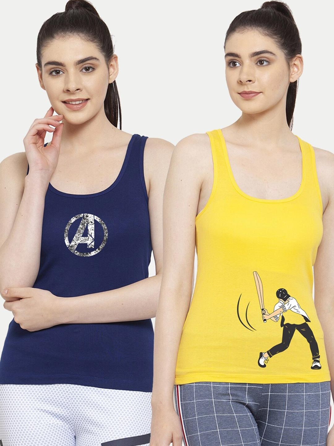 

Friskers Blue Tank Top