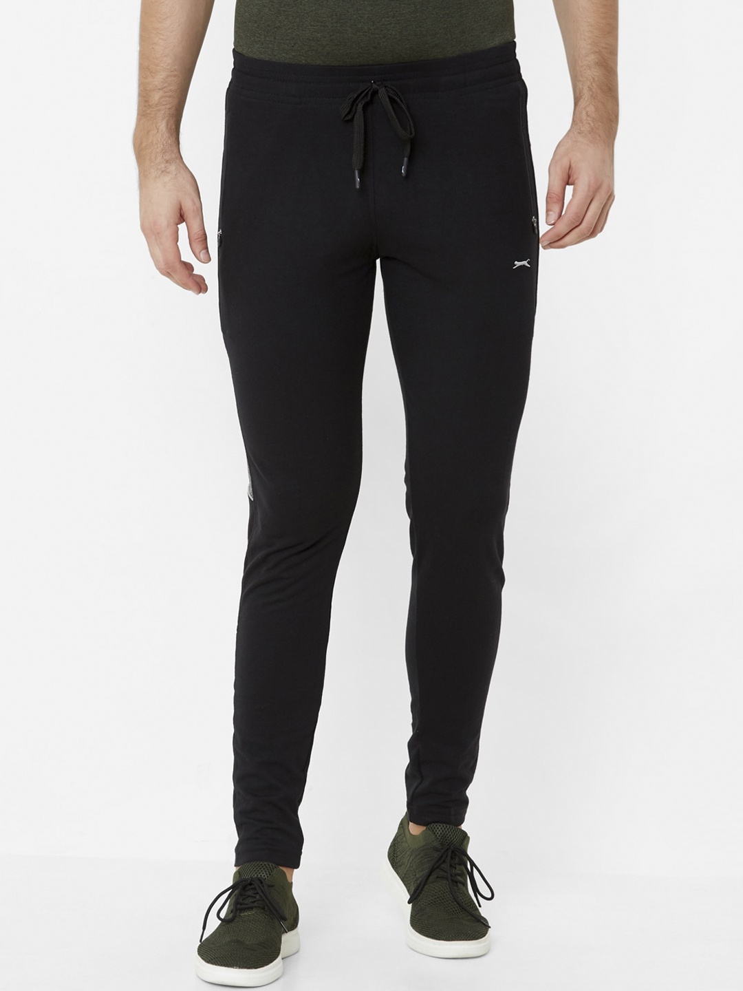 

Black Panther Men Black Solid Acti-Fit Track Pants