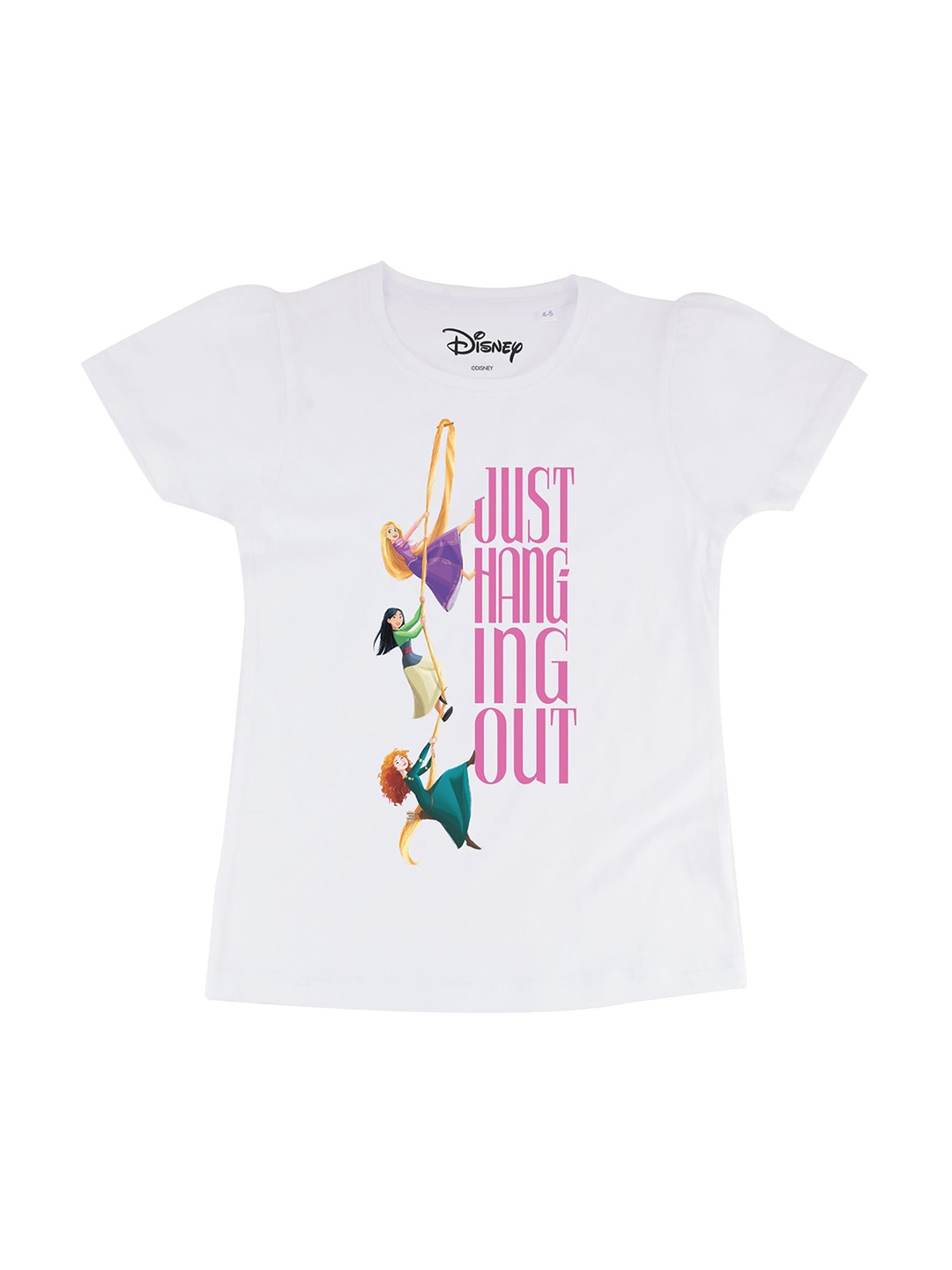 

Disney by Wear Your Mind White Regular Top