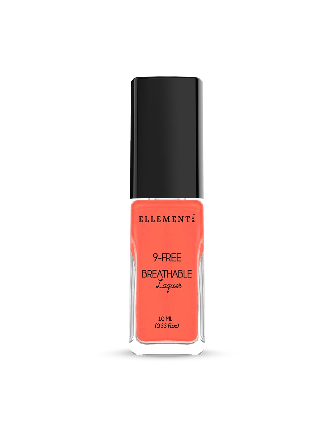 

ELLEMENT CO. 9-Free Breathable Nail Lacquer - Malibu - 10 ml, Orange