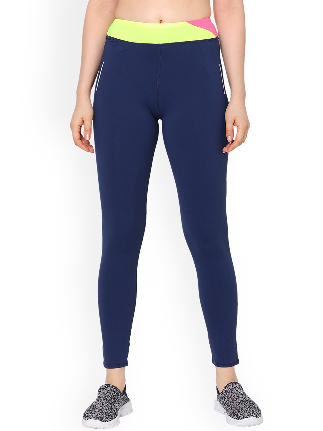 

Sweet Dreams Women Navy Blue Solid Tights