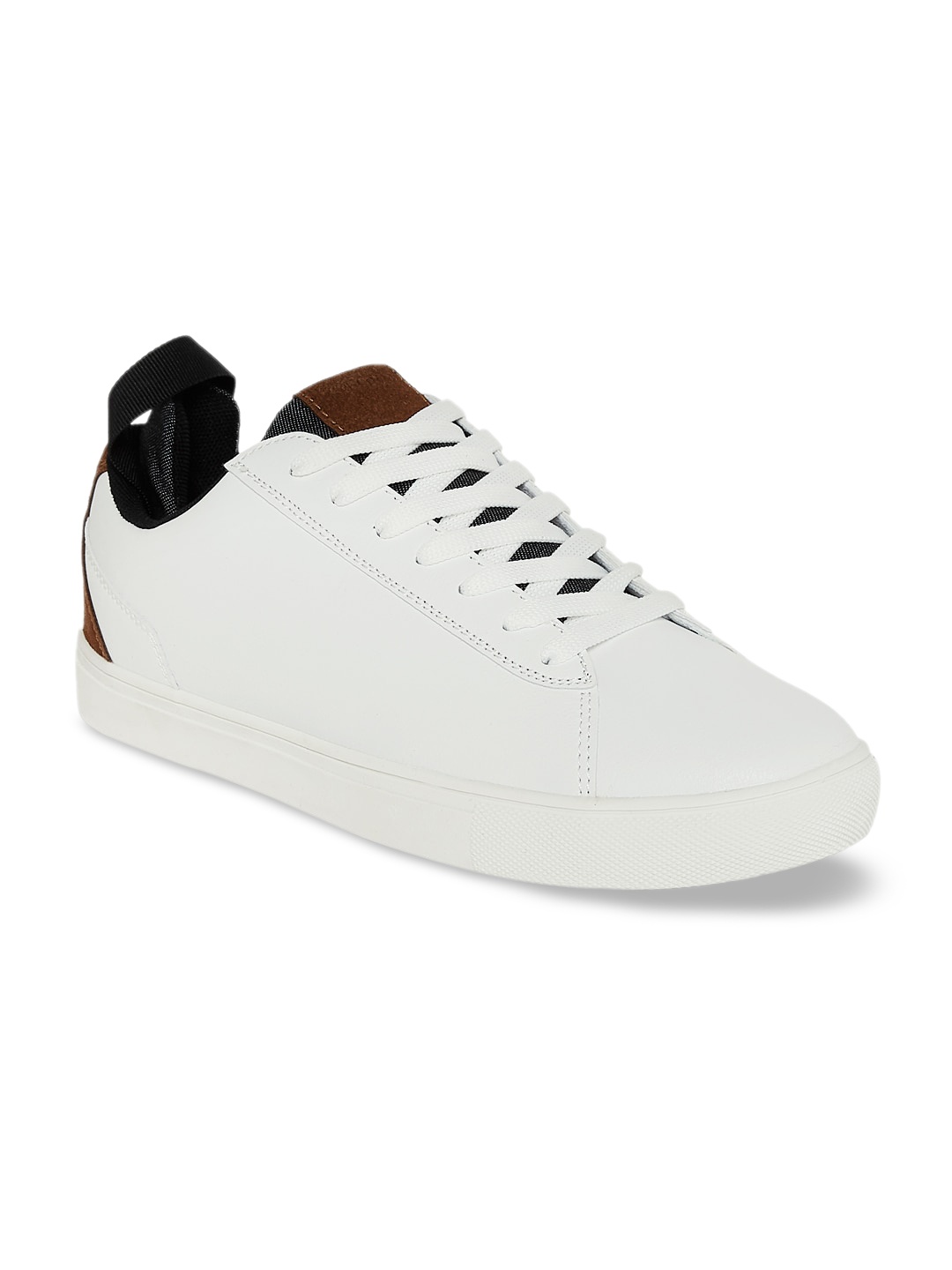 

BYFORD by Pantaloons Men White Synthetic Leather Sneakers