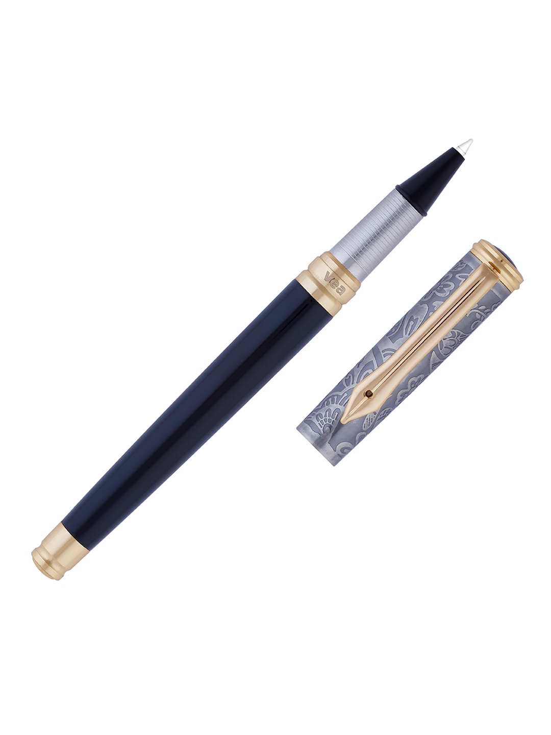 

VEA Black & Silver-Toned Dior Rollerball Pen
