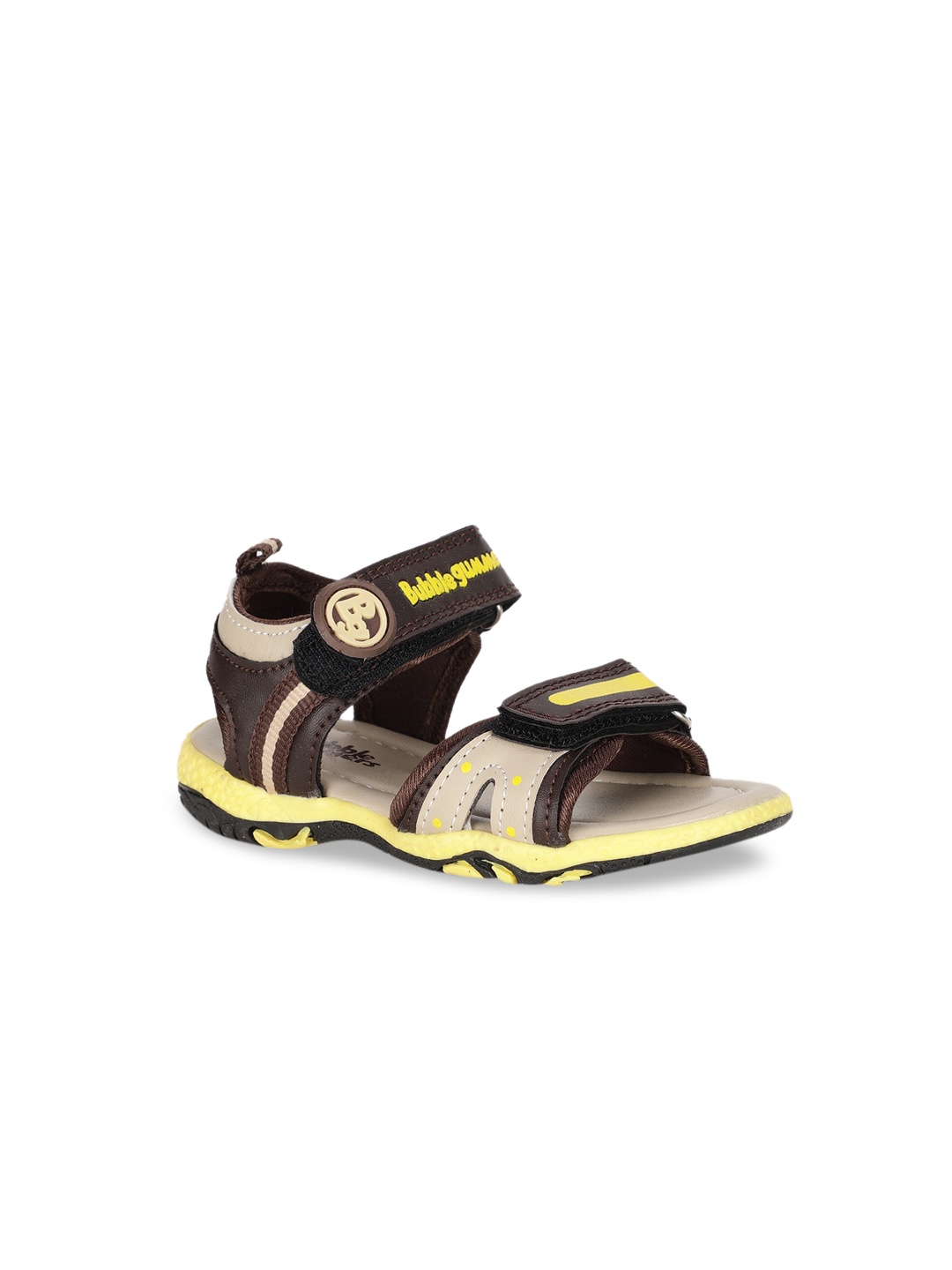 

Bubblegummers Boys Brown Sports Sandals