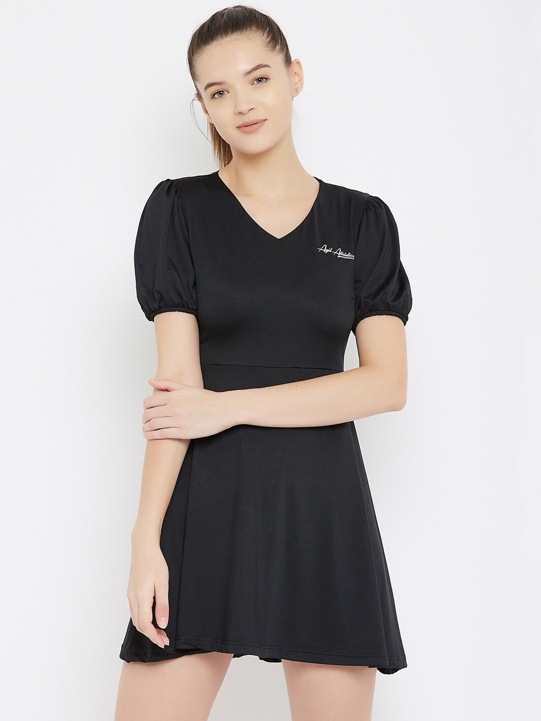 

AGIL ATHLETICA Black Mini Dress
