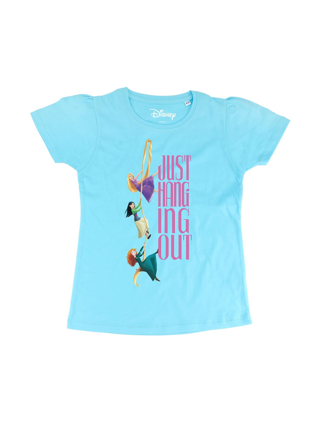 

Disney by Wear Your Mind Blue Regular Top