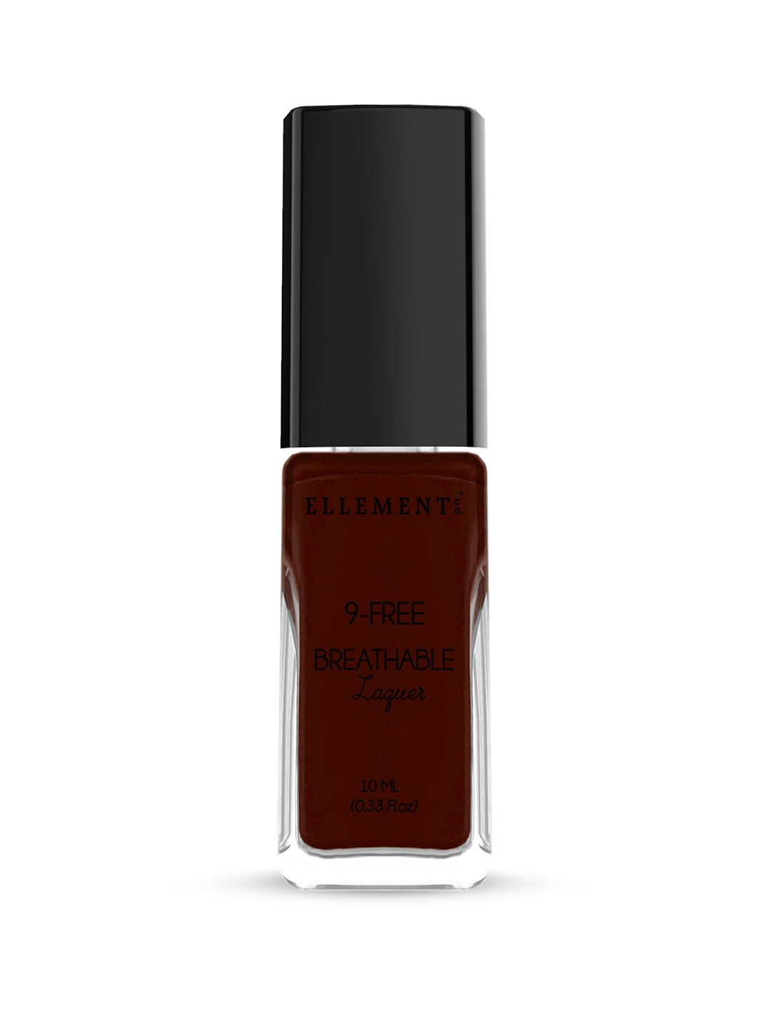 

ELLEMENT CO. 9-Free Breathable Nail Lacquer - Merlot - 10 ml, Maroon
