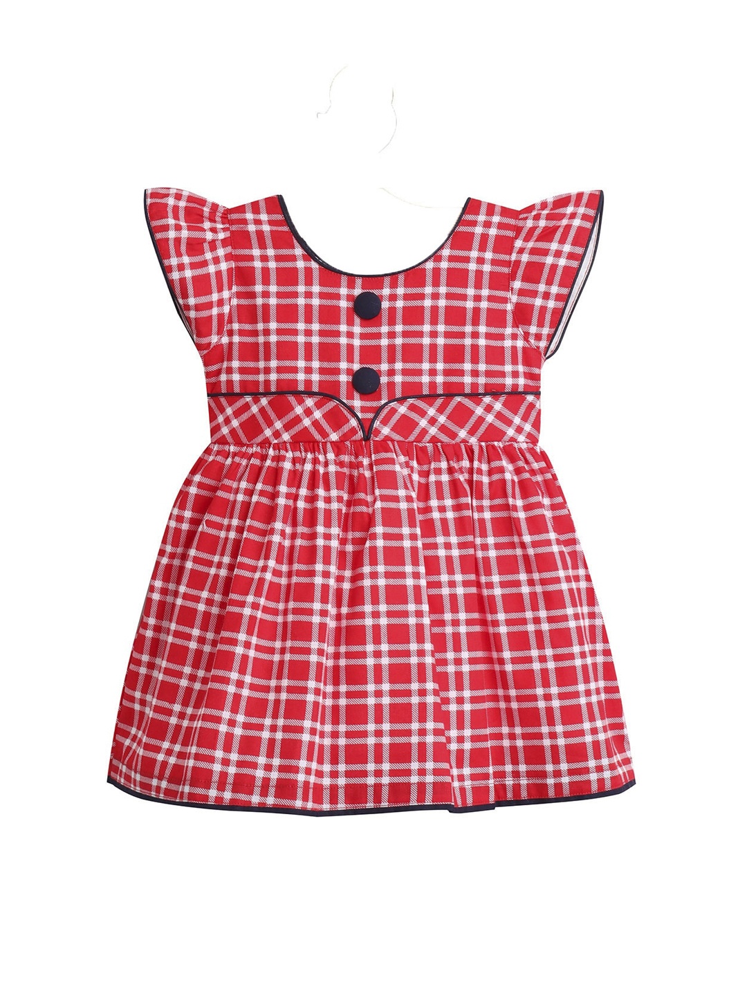 

The Magic Wand Red Checked Dress