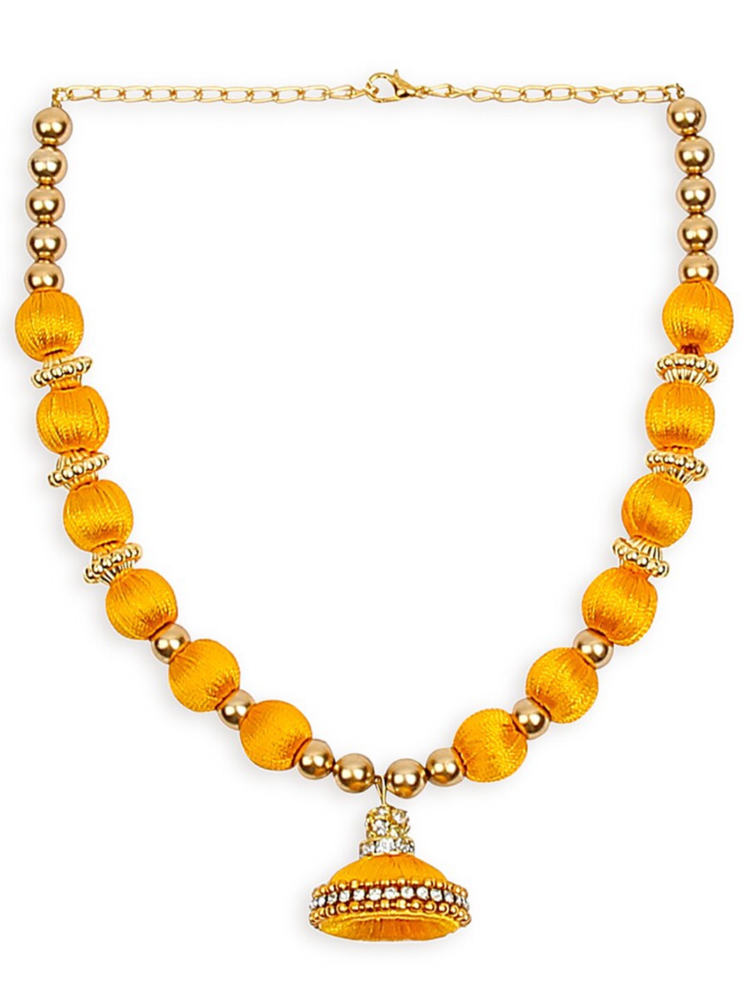 

AKSHARA Gold-Toned & Gold-Toned Choker Necklace