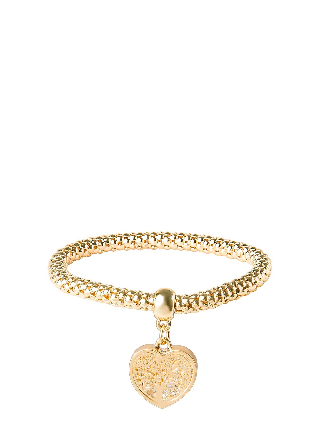 

Moon Dust Women Gold-Toned Brass Gold-Plated Charm Bracelet