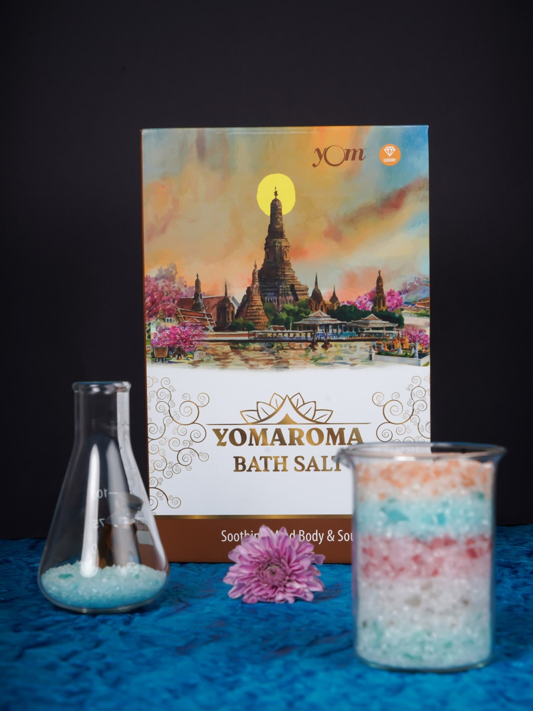YOM Unisex Yomaroma Rano Bath Salt Gift Box, White