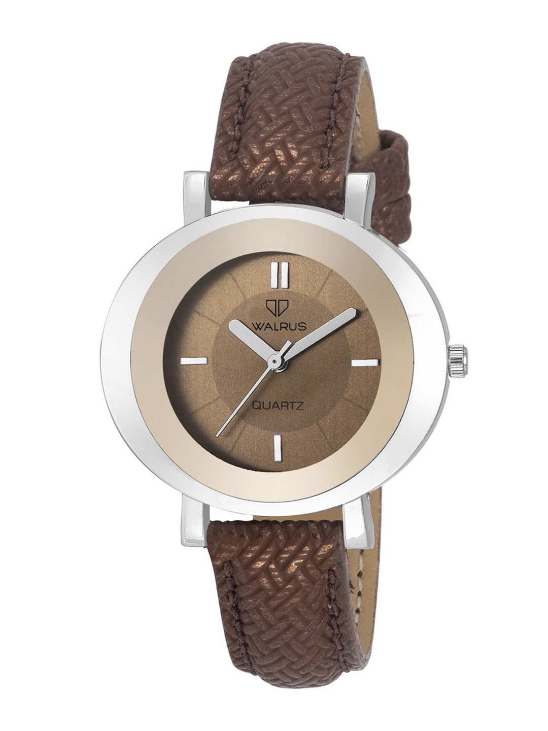 

Walrus Women Brown Brass Dial & Brown Straps Analogue Watch-090907
