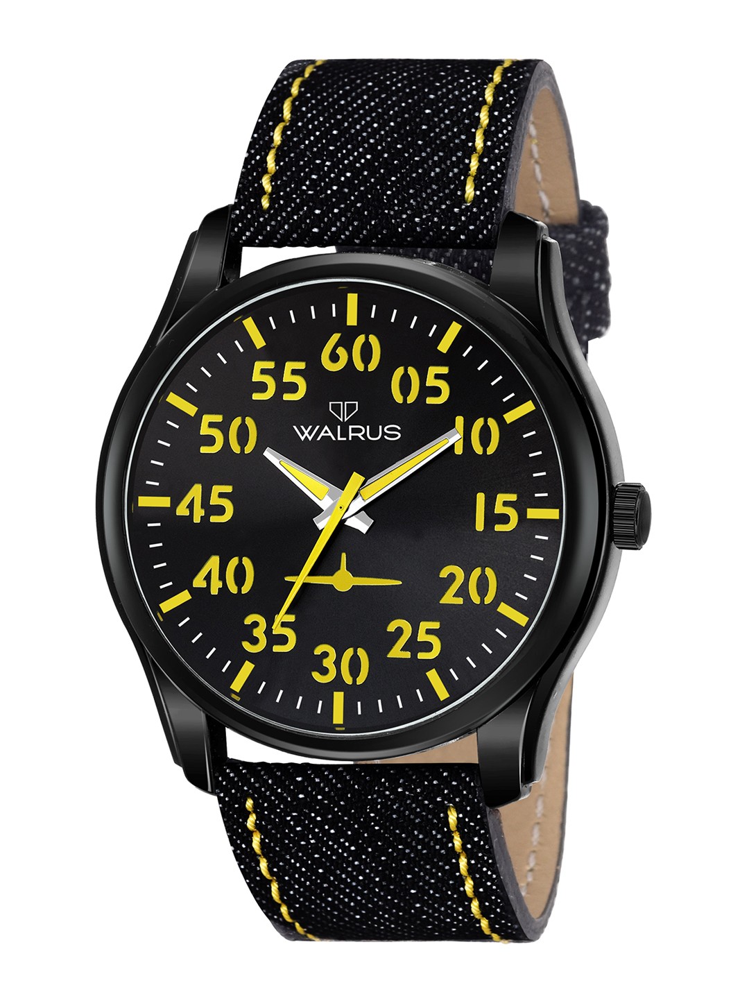 

Walrus Men Blue Brass Printed Dial & Black Straps Analogue Watch WWTM-SMN-II-020202Y