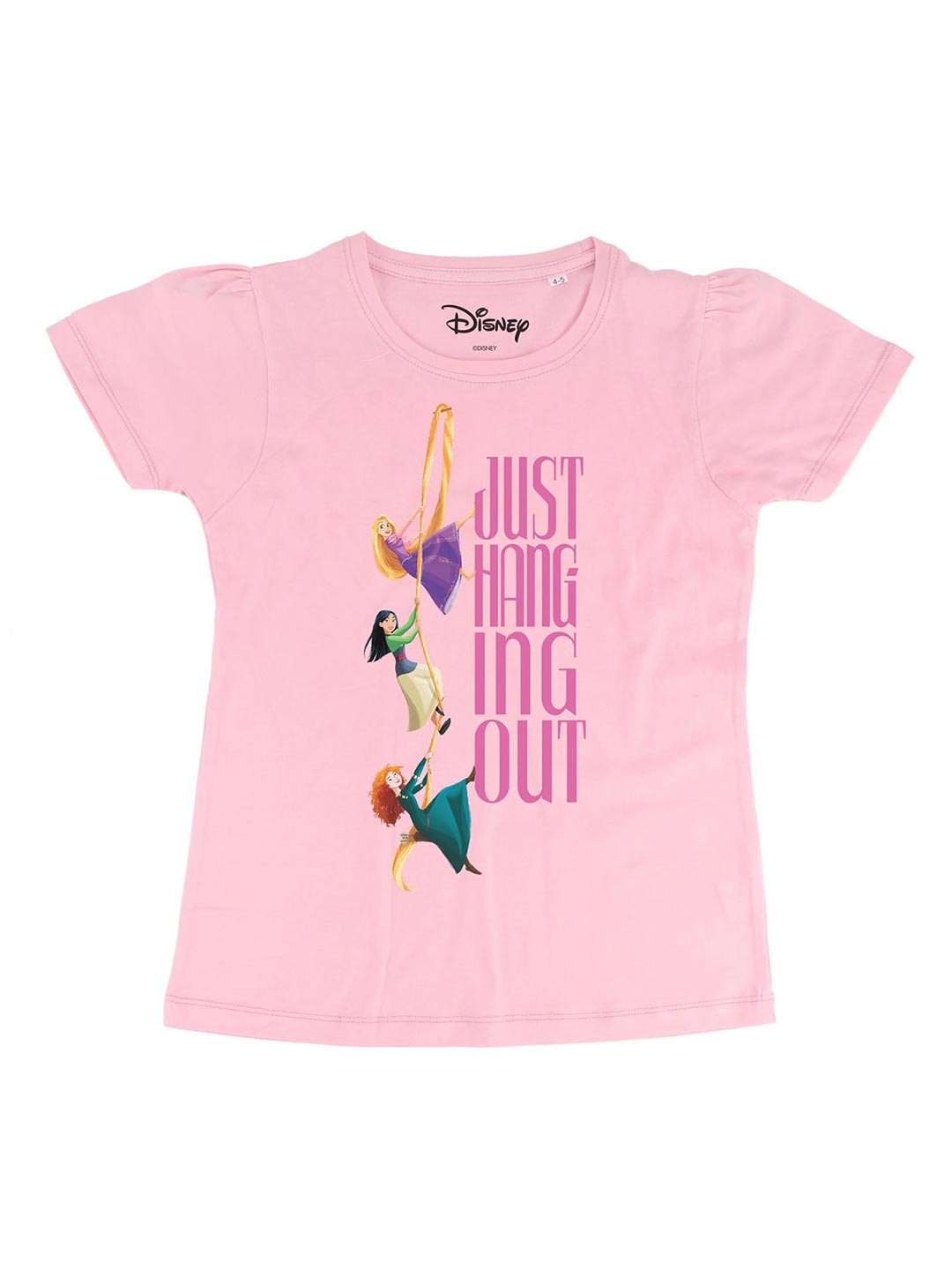 

Disney by Wear Your Mind Pink Regular Top