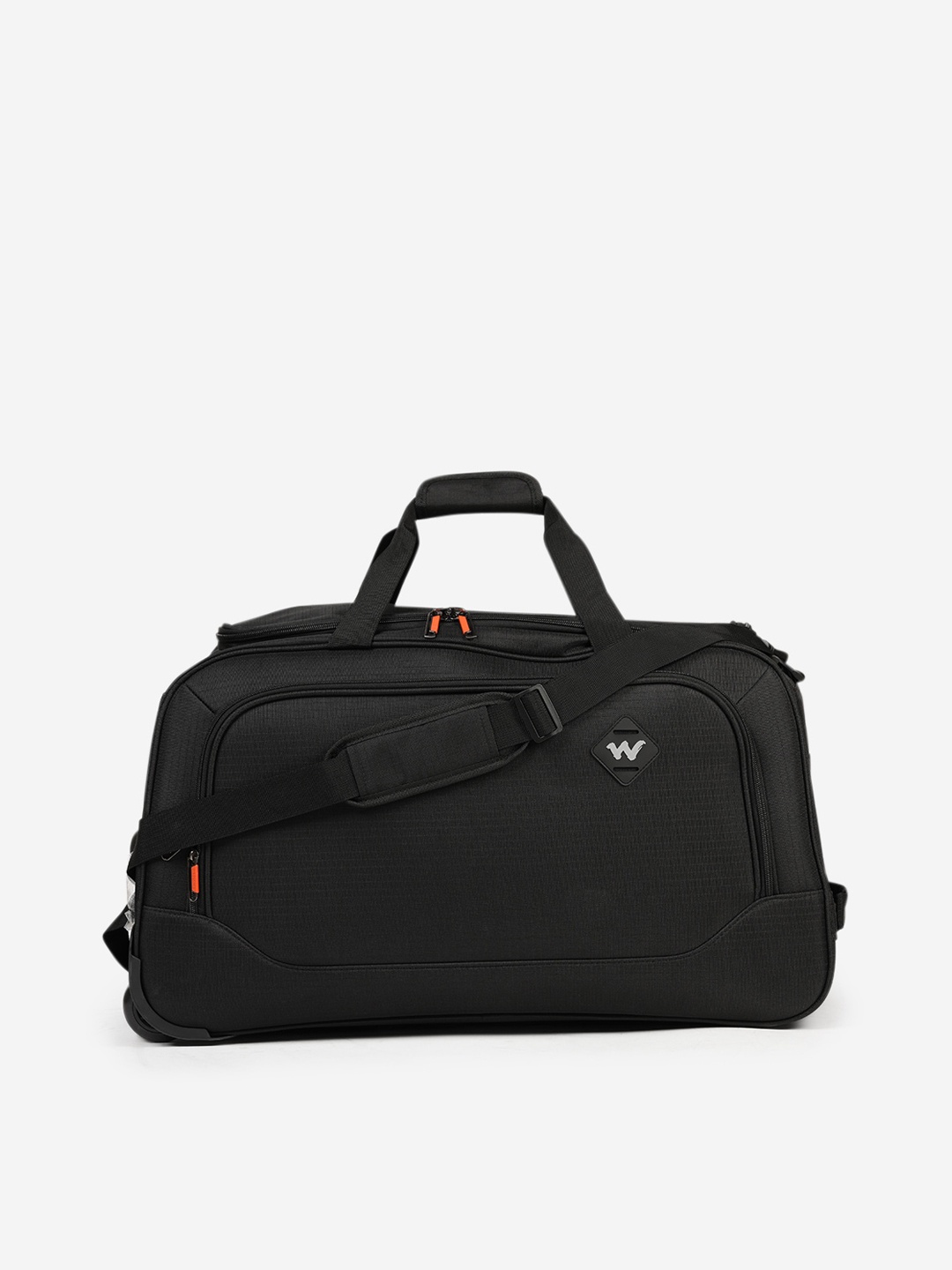 

Wildcraft Proxima Solid Duffel Trolley Bag, Black